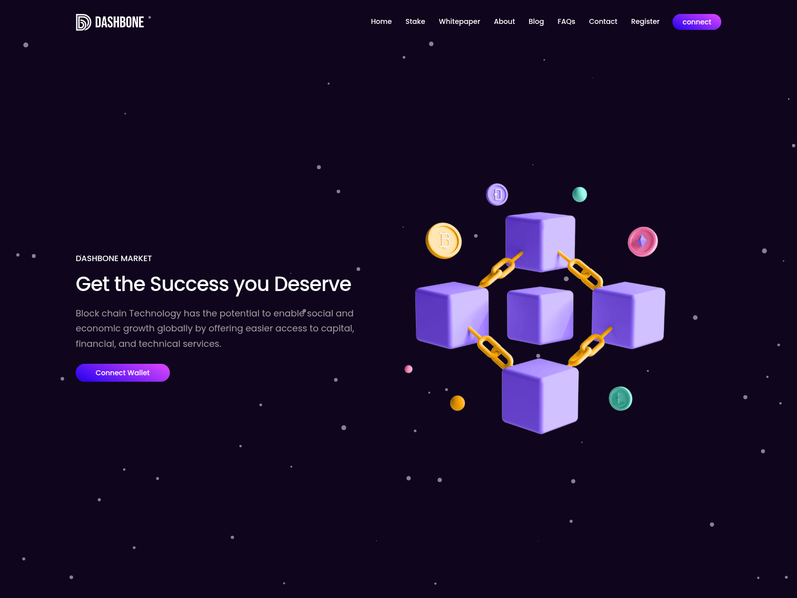 Screenshot of dashbone.com