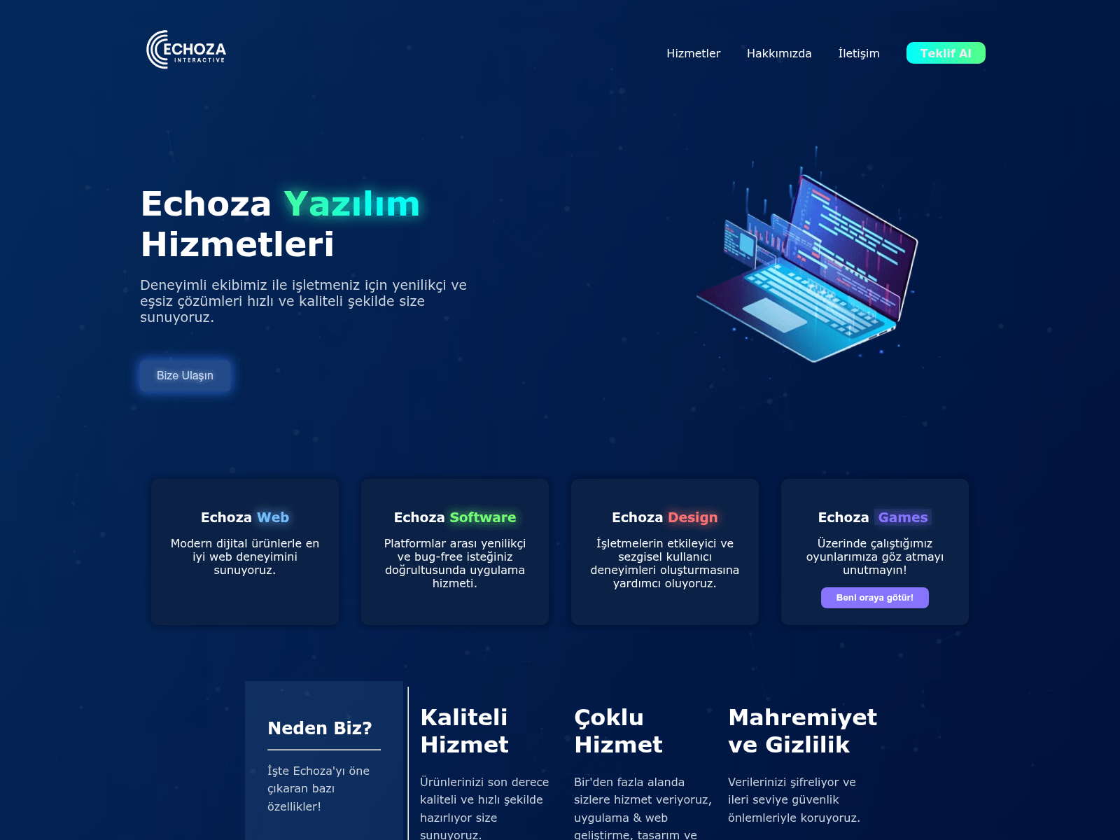 Forensic screenshot of echoza.org