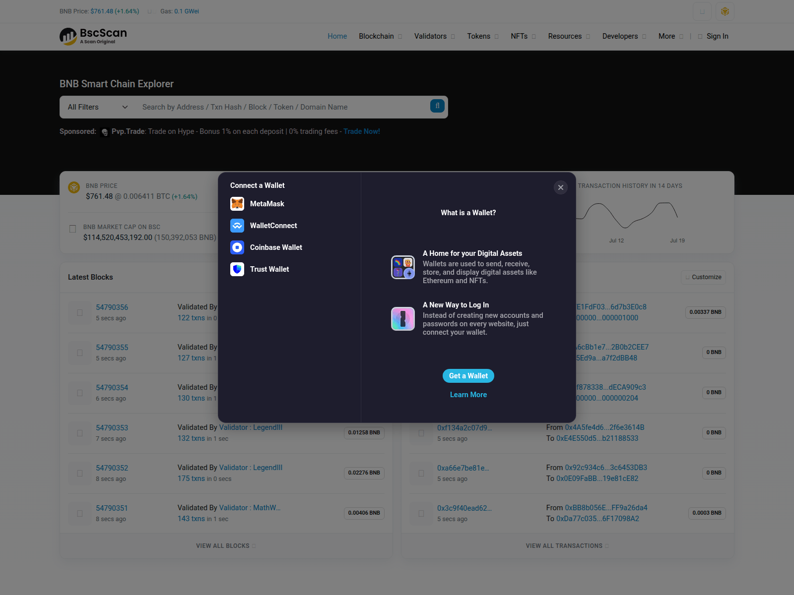 Screenshot of web-bscscan.pages.dev