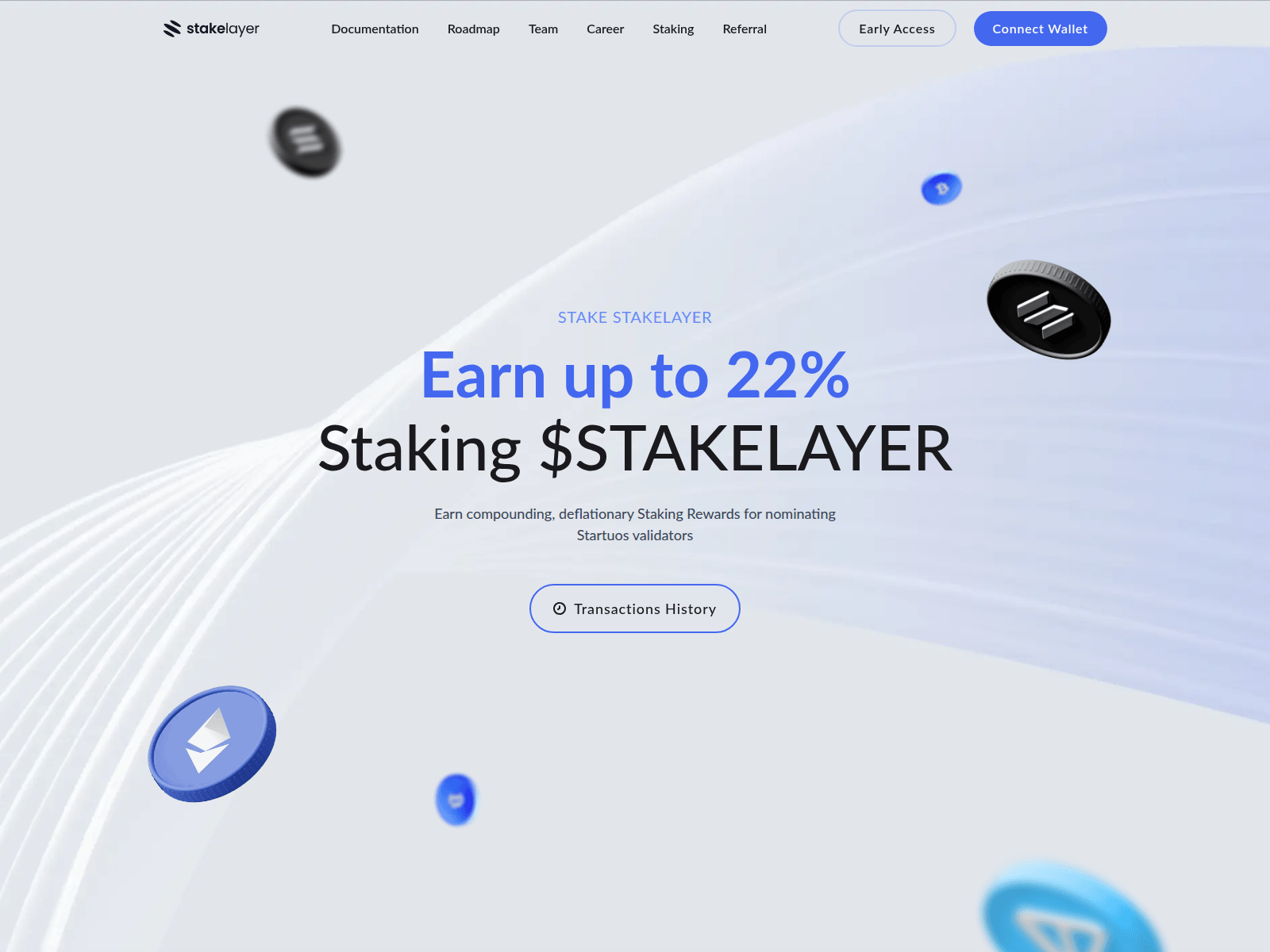 Screenshot of app-stakelayer.pages.dev