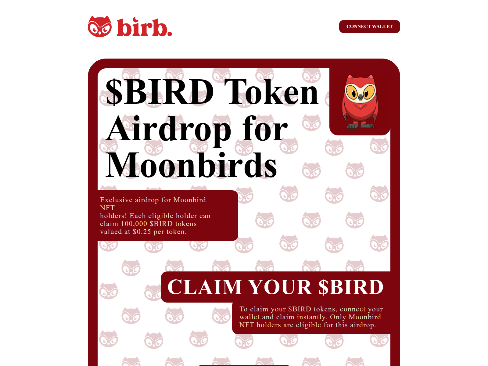 Forensic screenshot of birbdrops.com