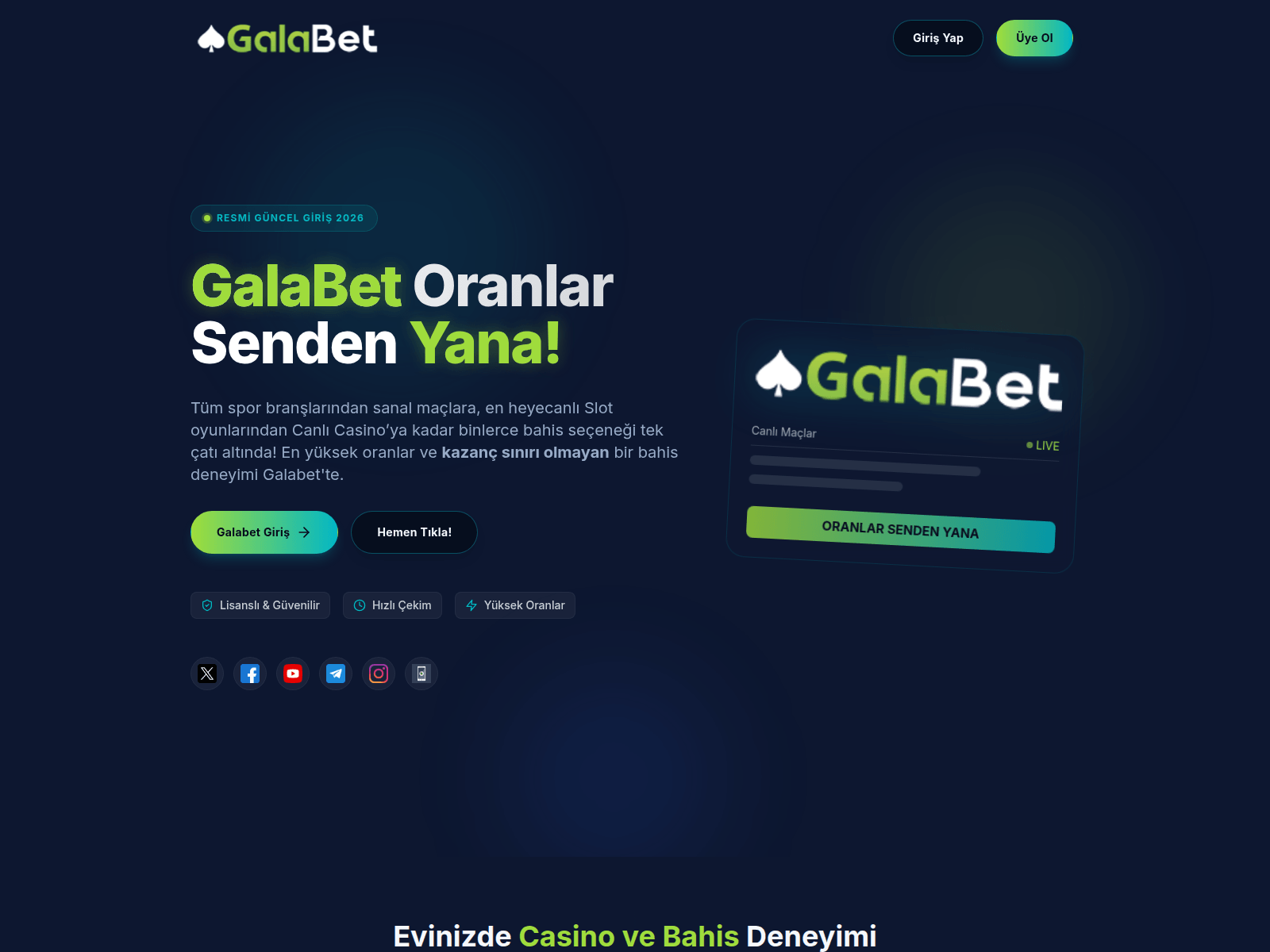 Forensic screenshot of galabet.com