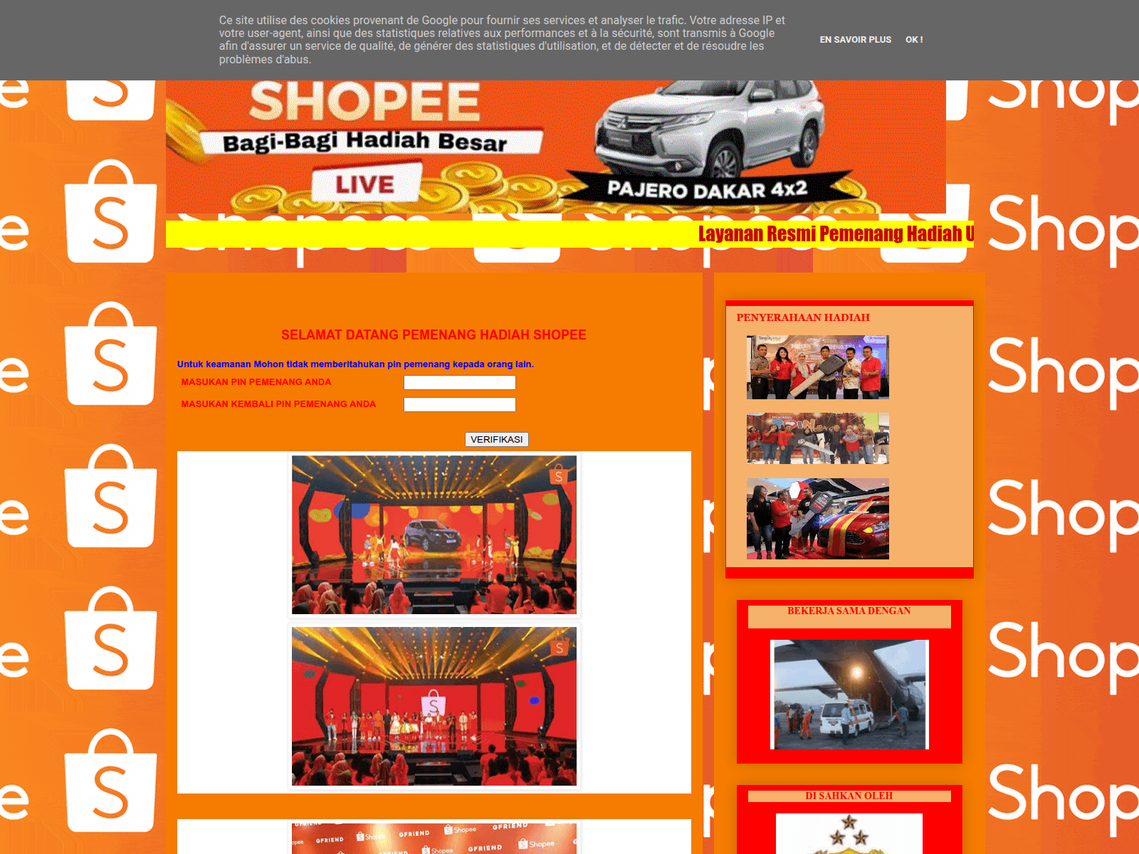 Forensic screenshot of situs-shopee19.blogspot.com