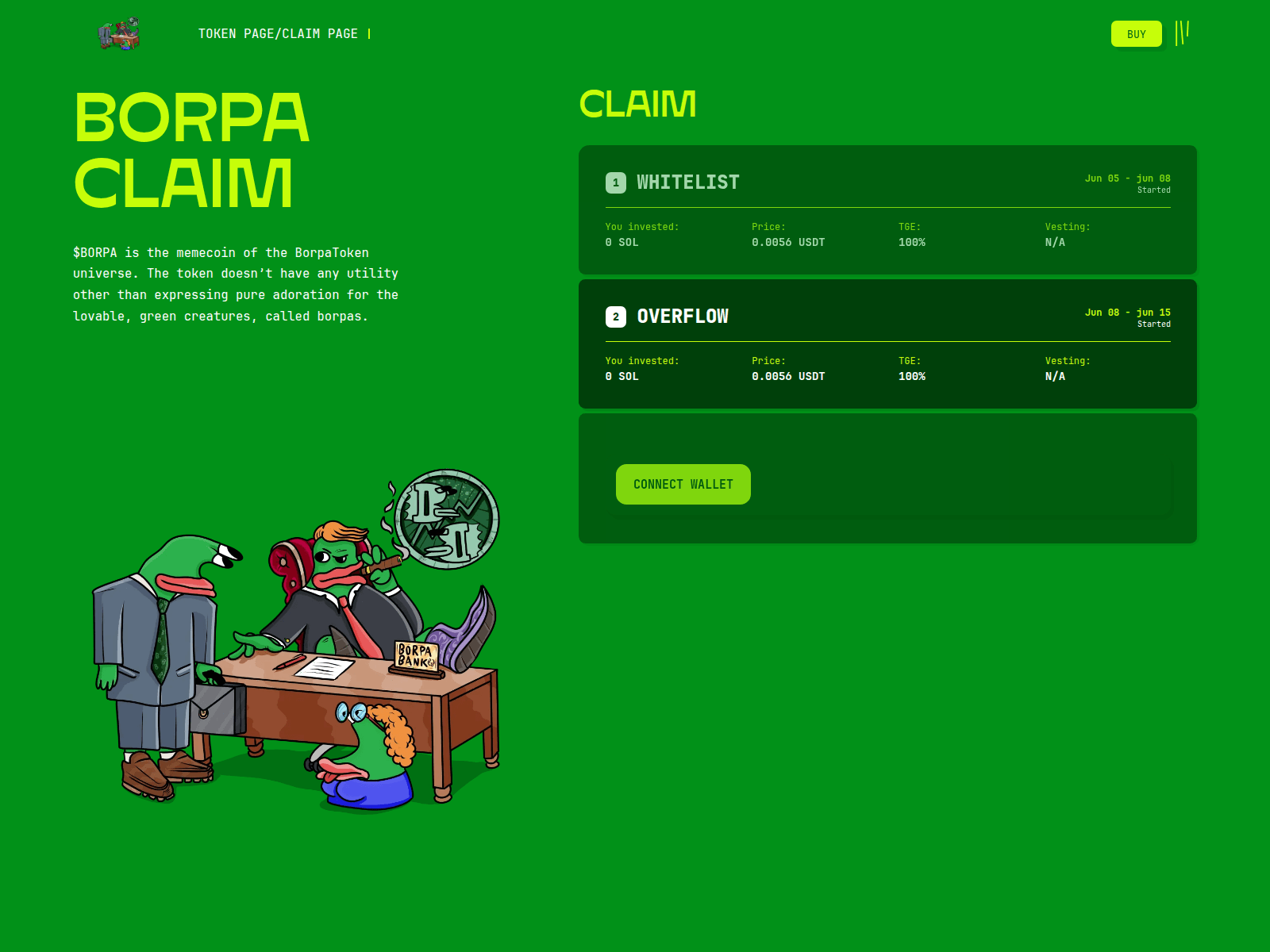 Screenshot of borpatoken-claim.pages.dev