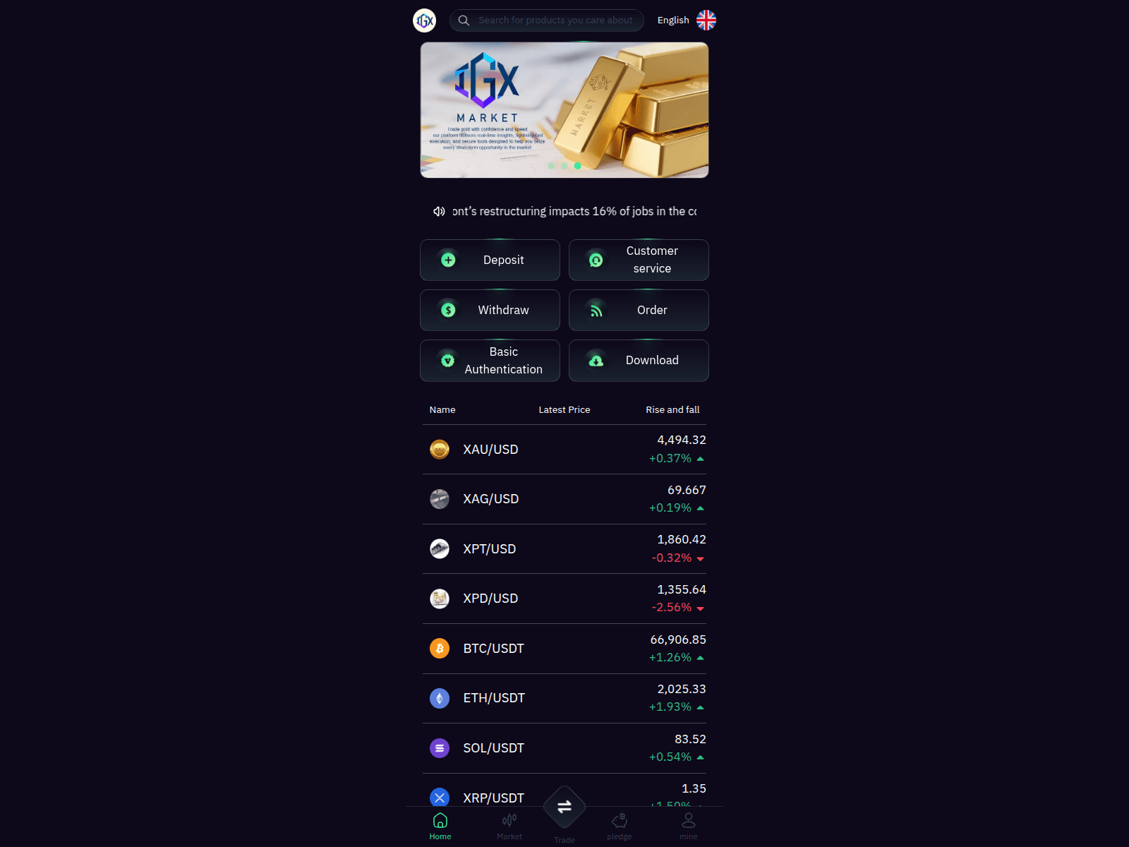 Screenshot of igxvbp.net