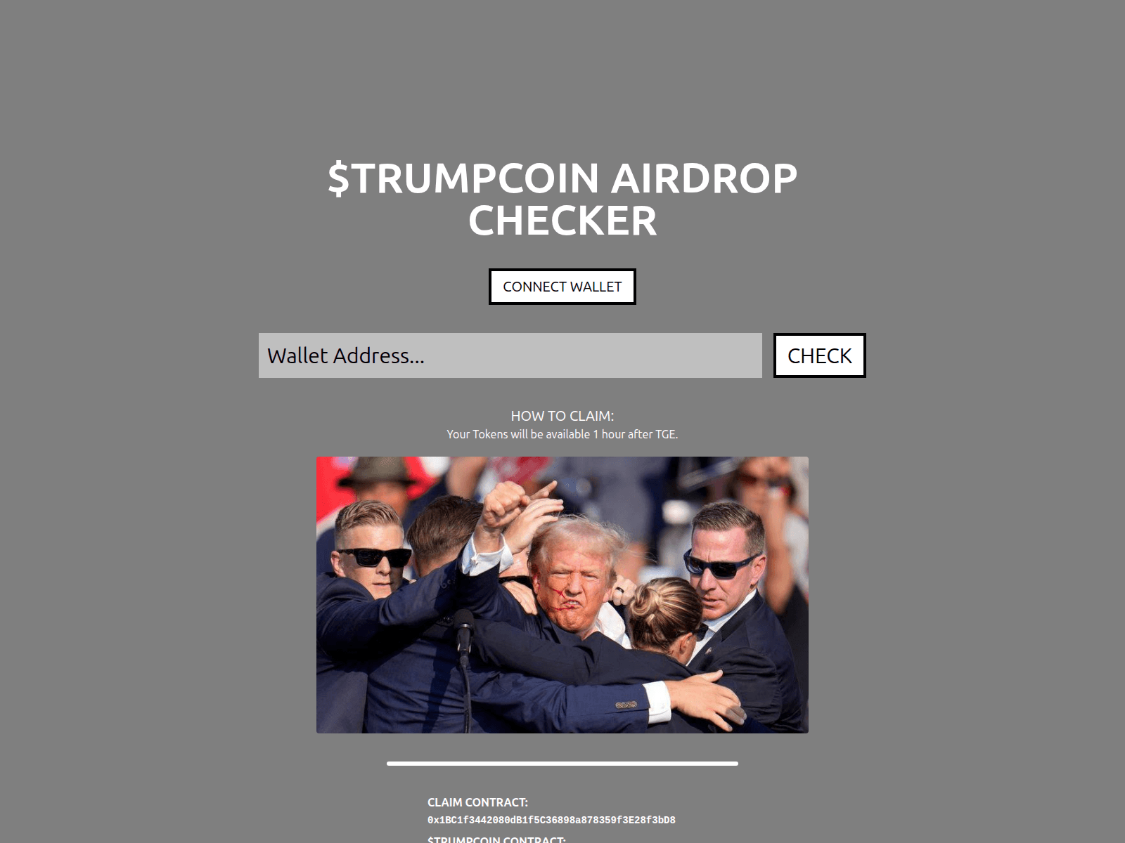 Screenshot of trumperanet.pages.dev