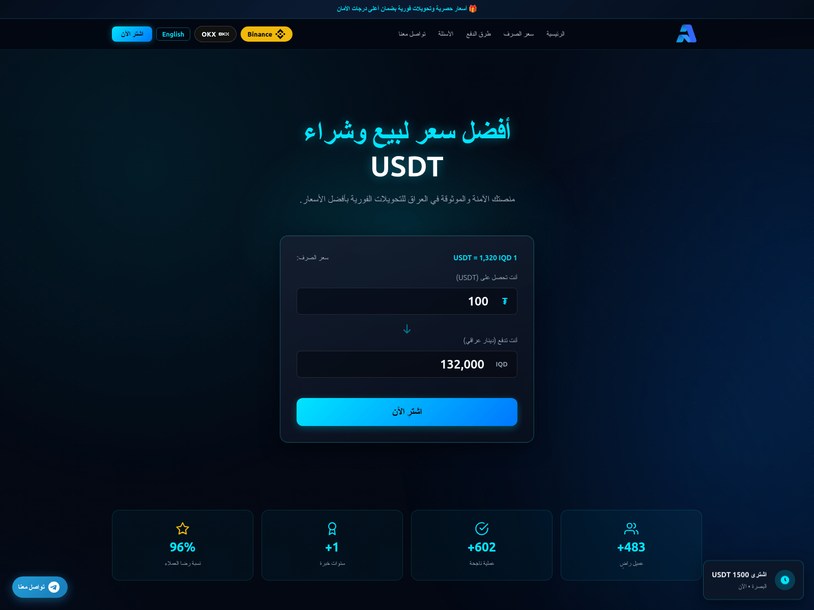 Forensic screenshot of tetheriq.store