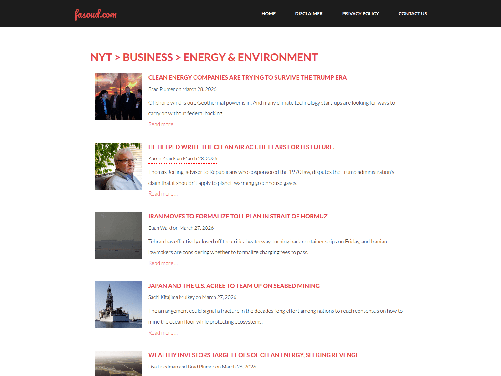 Forensic screenshot of fasoud.com