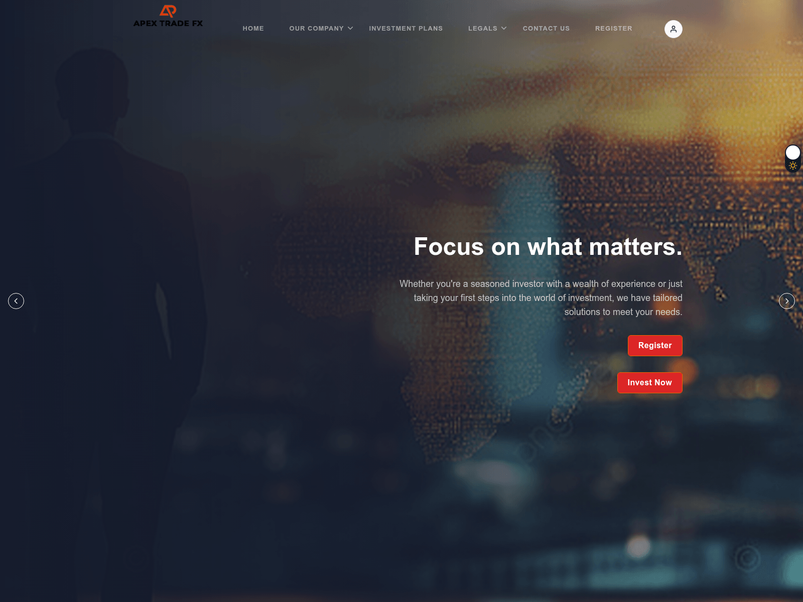 Forensic screenshot of apexsyndicate-trade.com