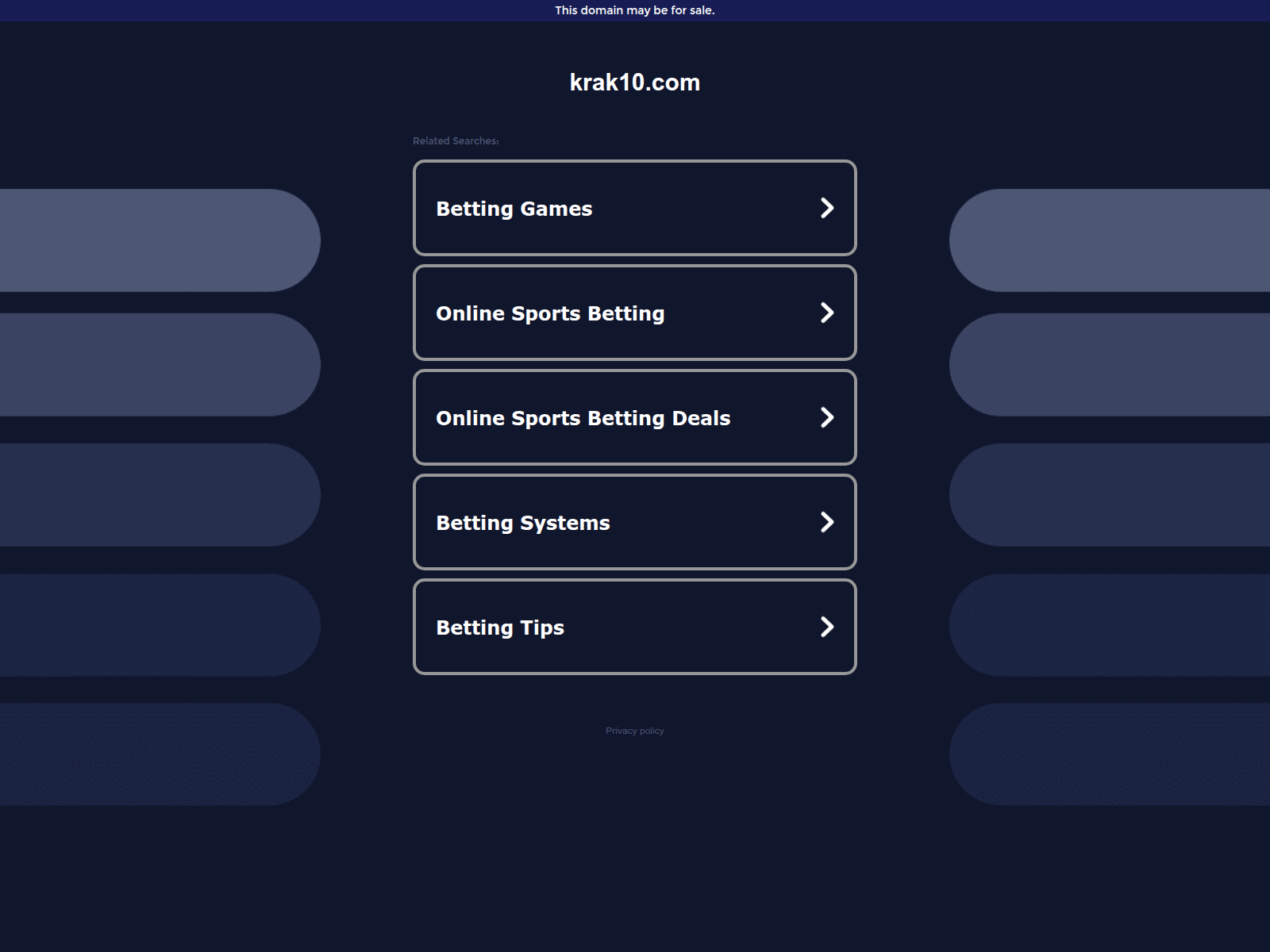 Screenshot of krak10.com