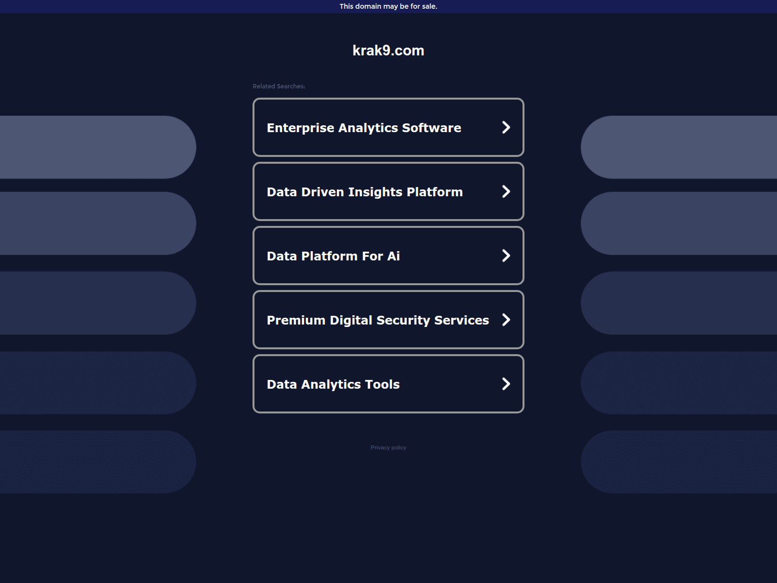 Forensic screenshot of krak9.com