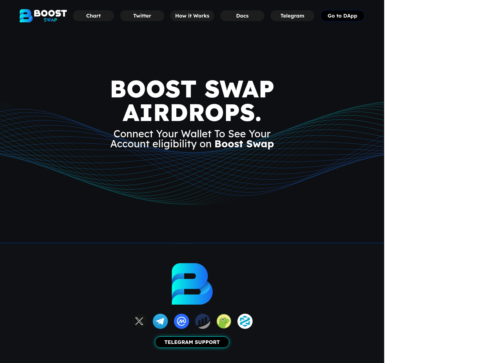 Screenshot of boostairdrop.pages.dev