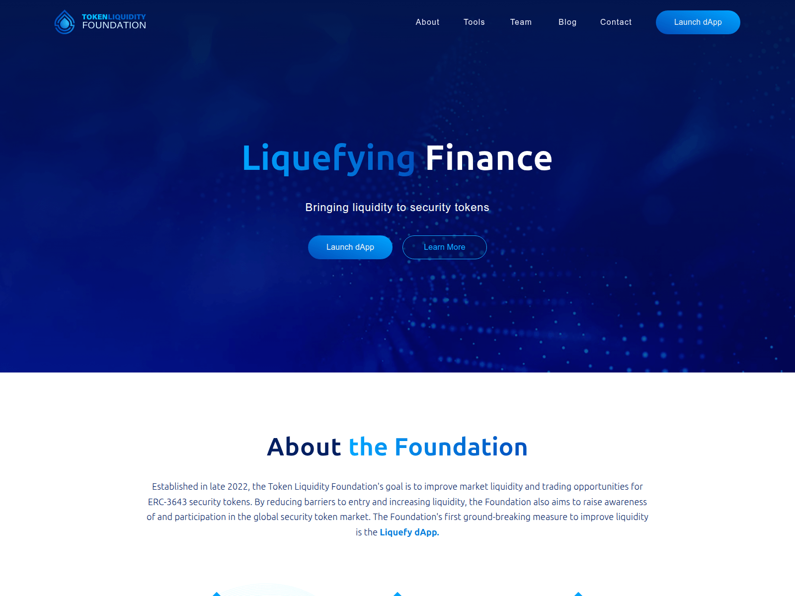 Screenshot of tlfwebsite.pages.dev