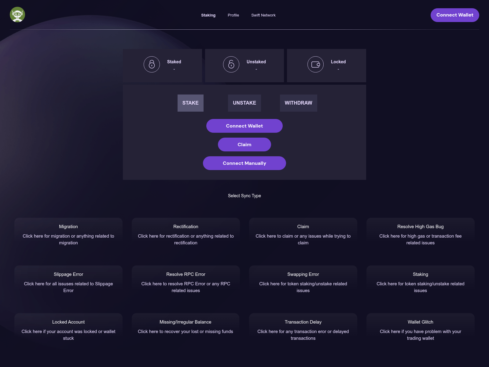 Screenshot of instantchainsfix.pages.dev