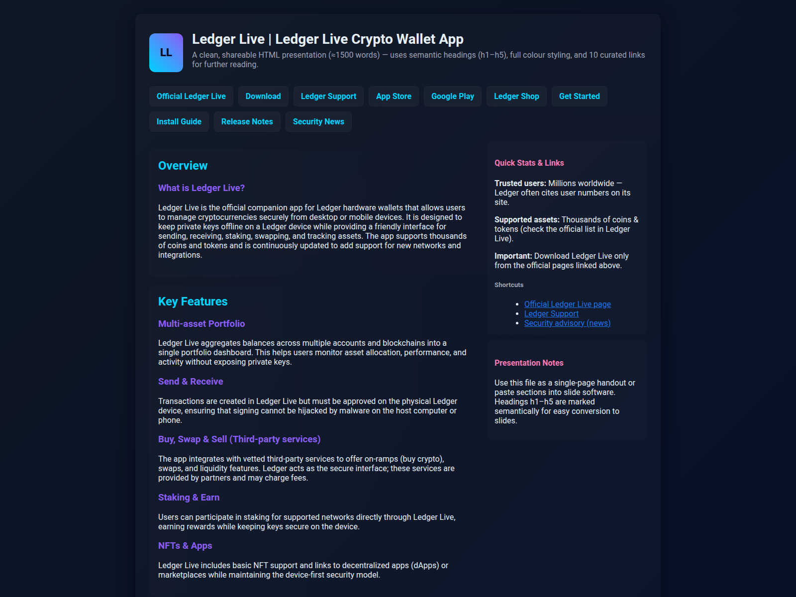 Screenshot of live-ledge-wallet-io.pages.dev
