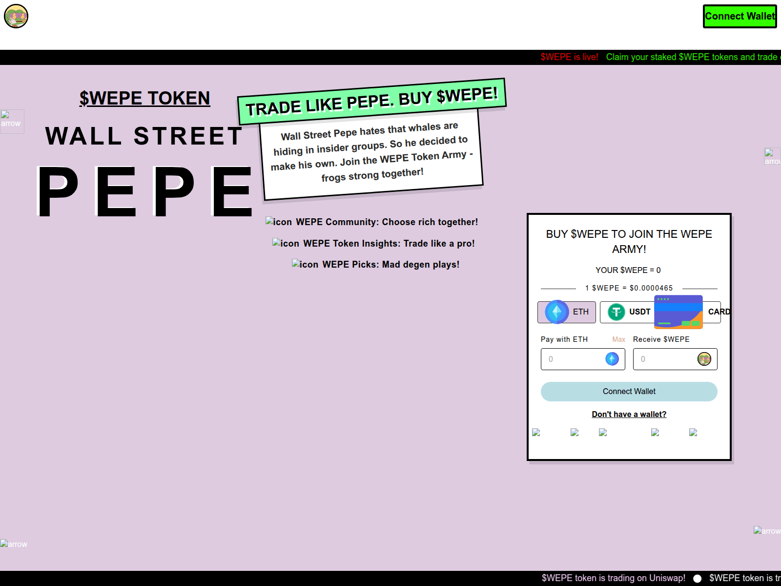 Screenshot of wepe-c7l.pages.dev
