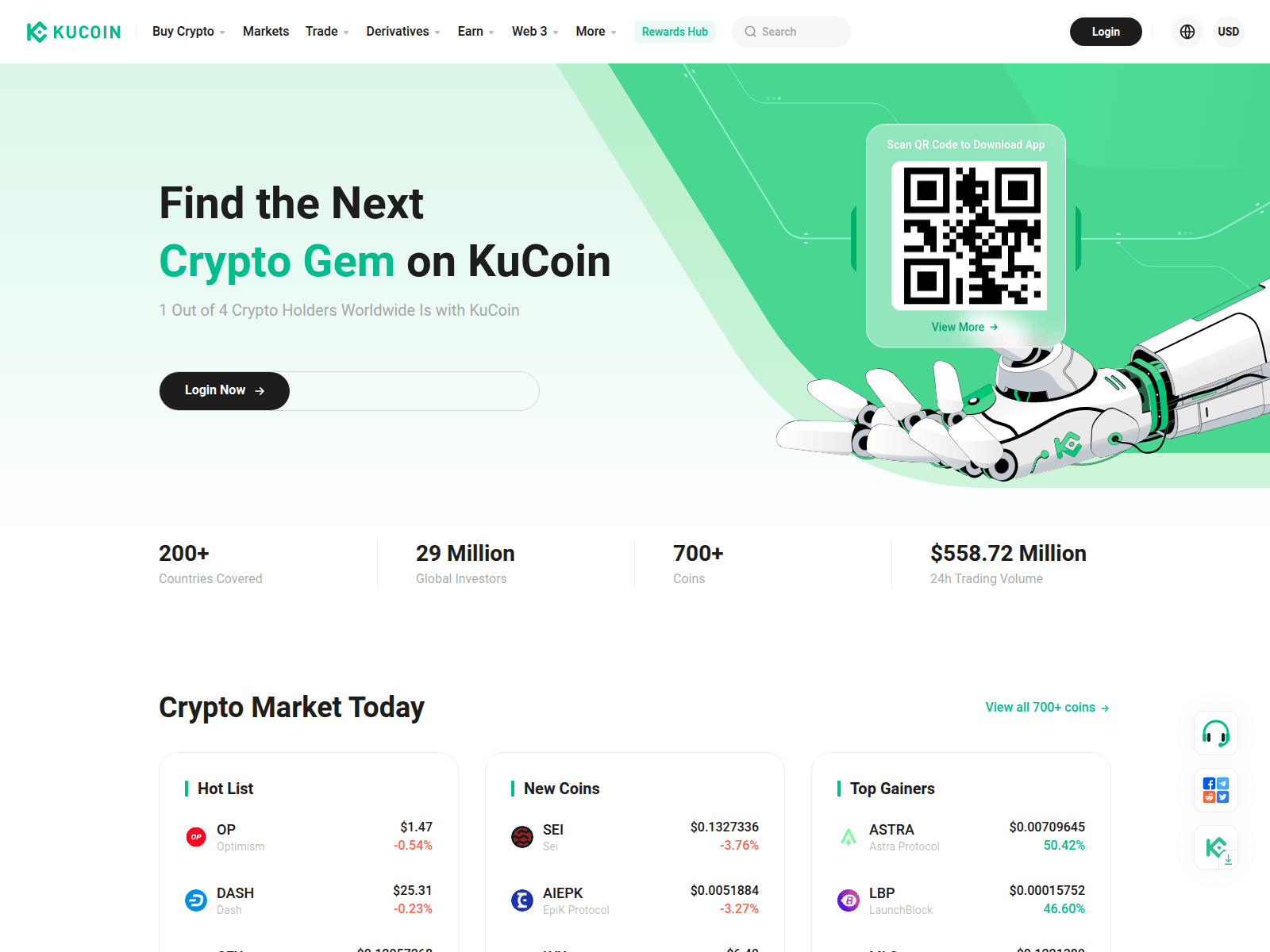 Screenshot of web-kucoin.pages.dev