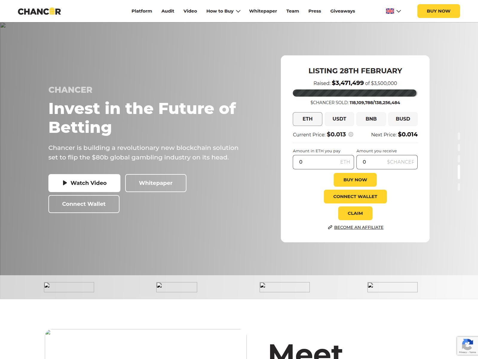 Screenshot of chancer-io.pages.dev