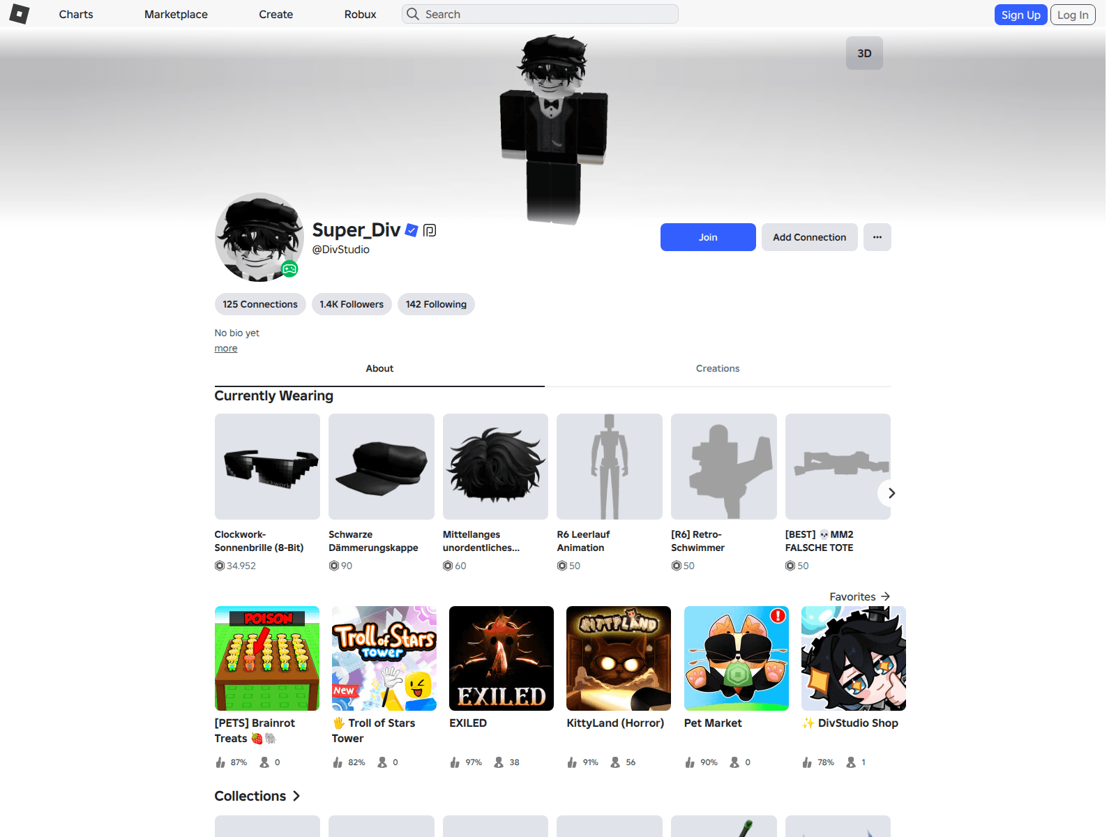 Screenshot of rblox.me