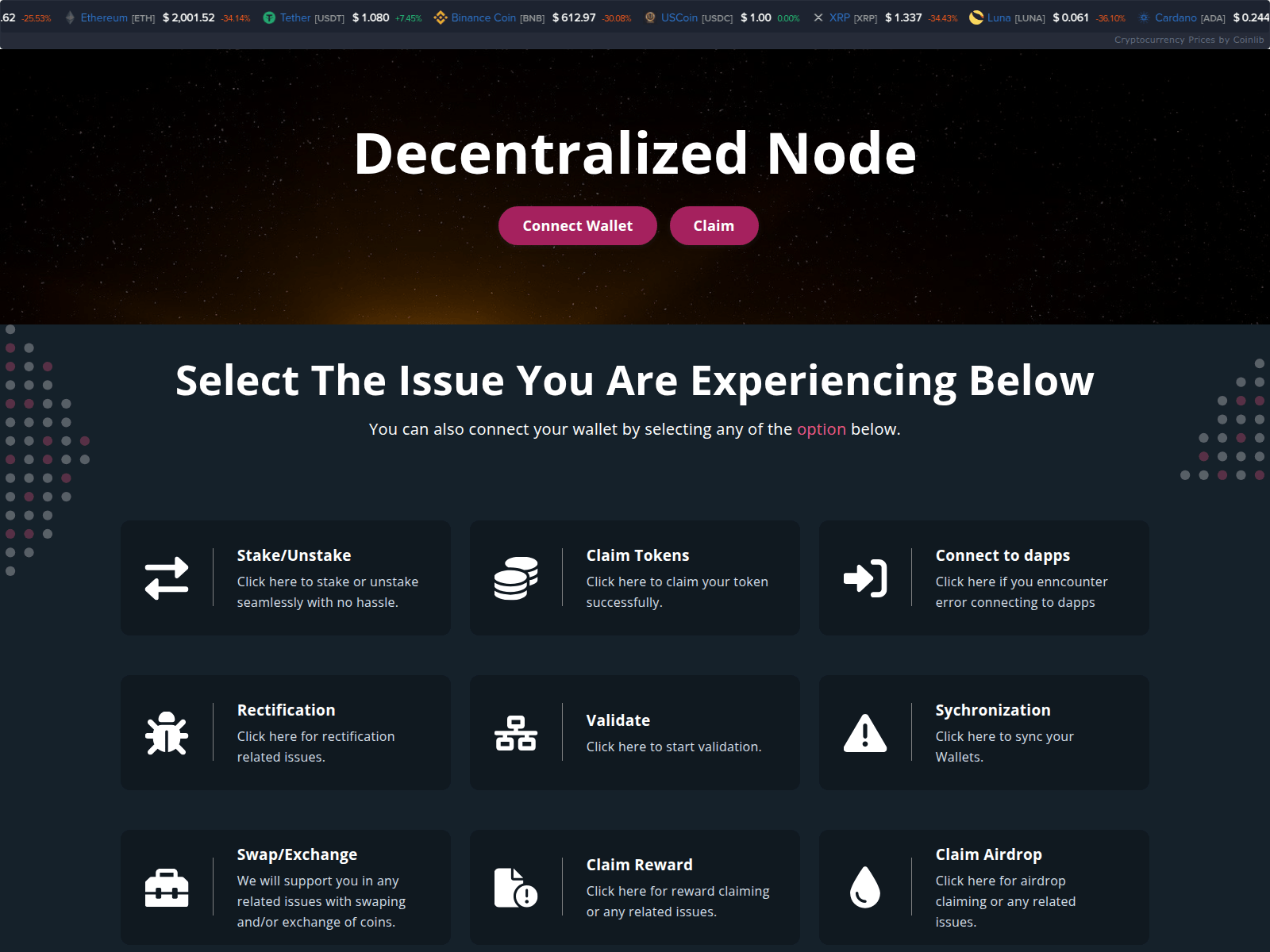 Screenshot of unify-protocol.info