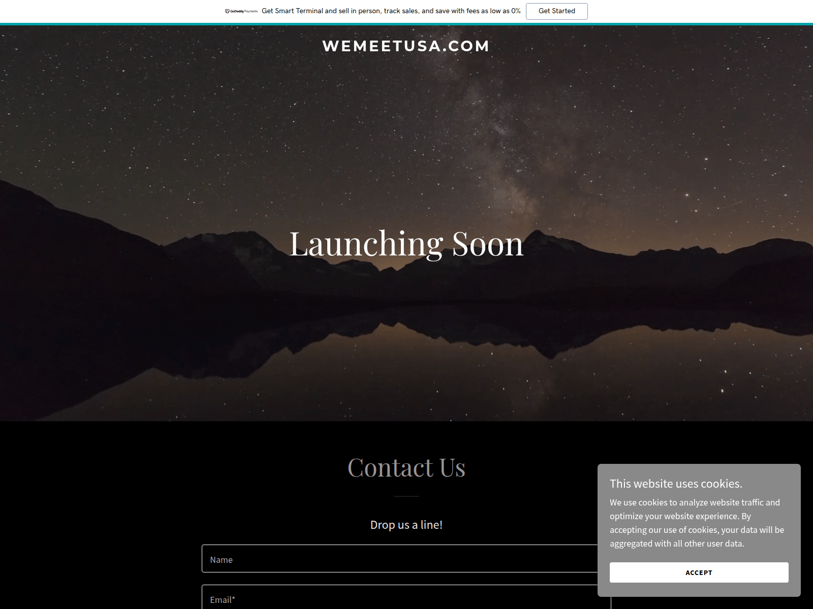 Forensic screenshot of wemeetusa.com