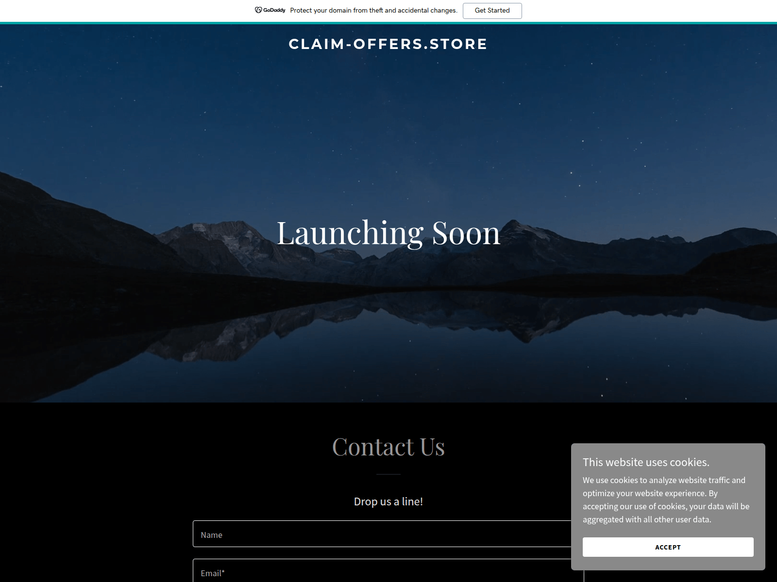 Screenshot of claim-offers.store