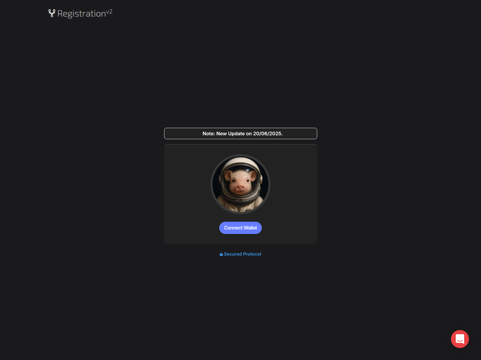 Screenshot of registermoonpigmeme.com