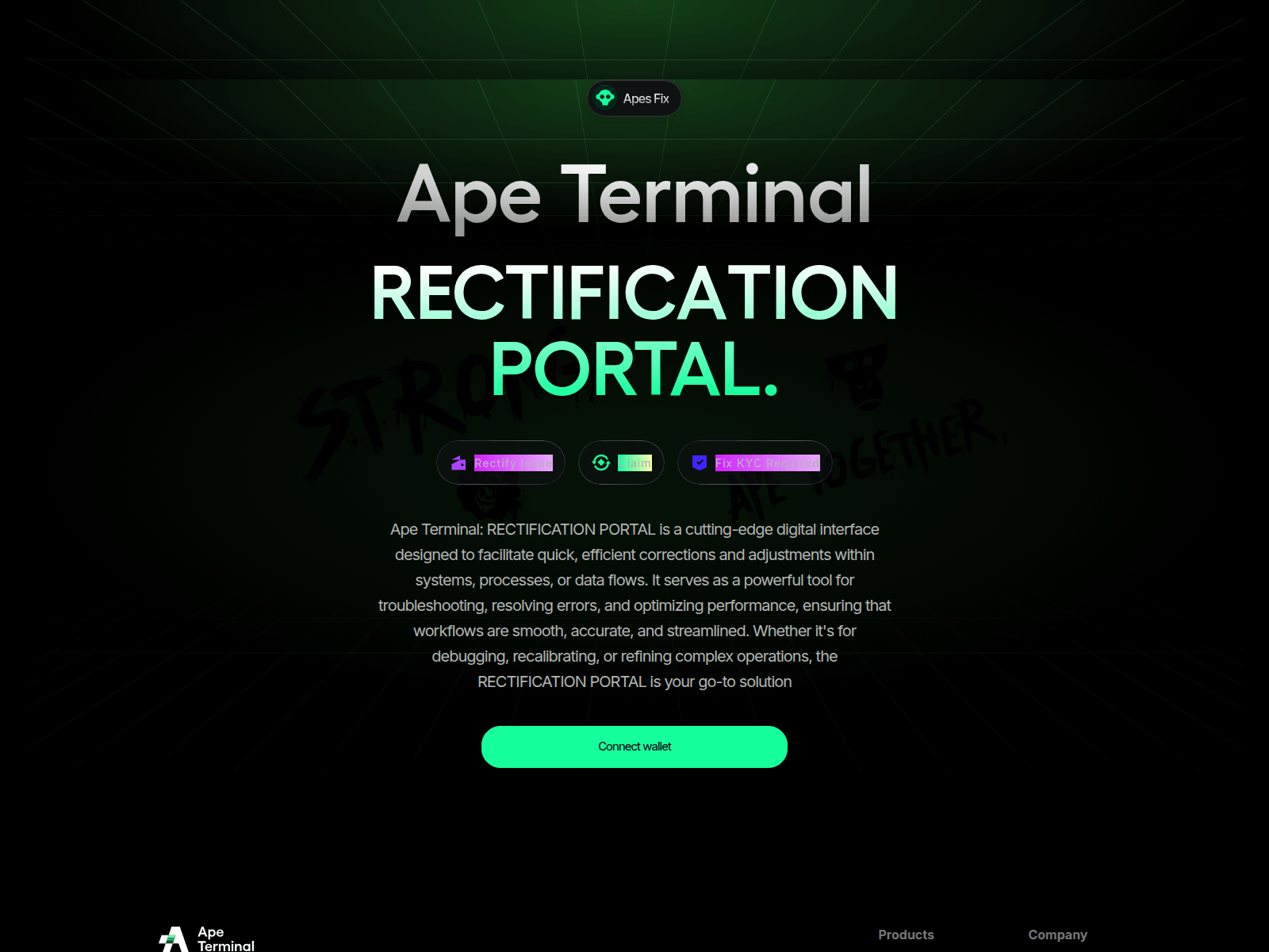 Screenshot of apeterminal-rectify-web2.pages.dev