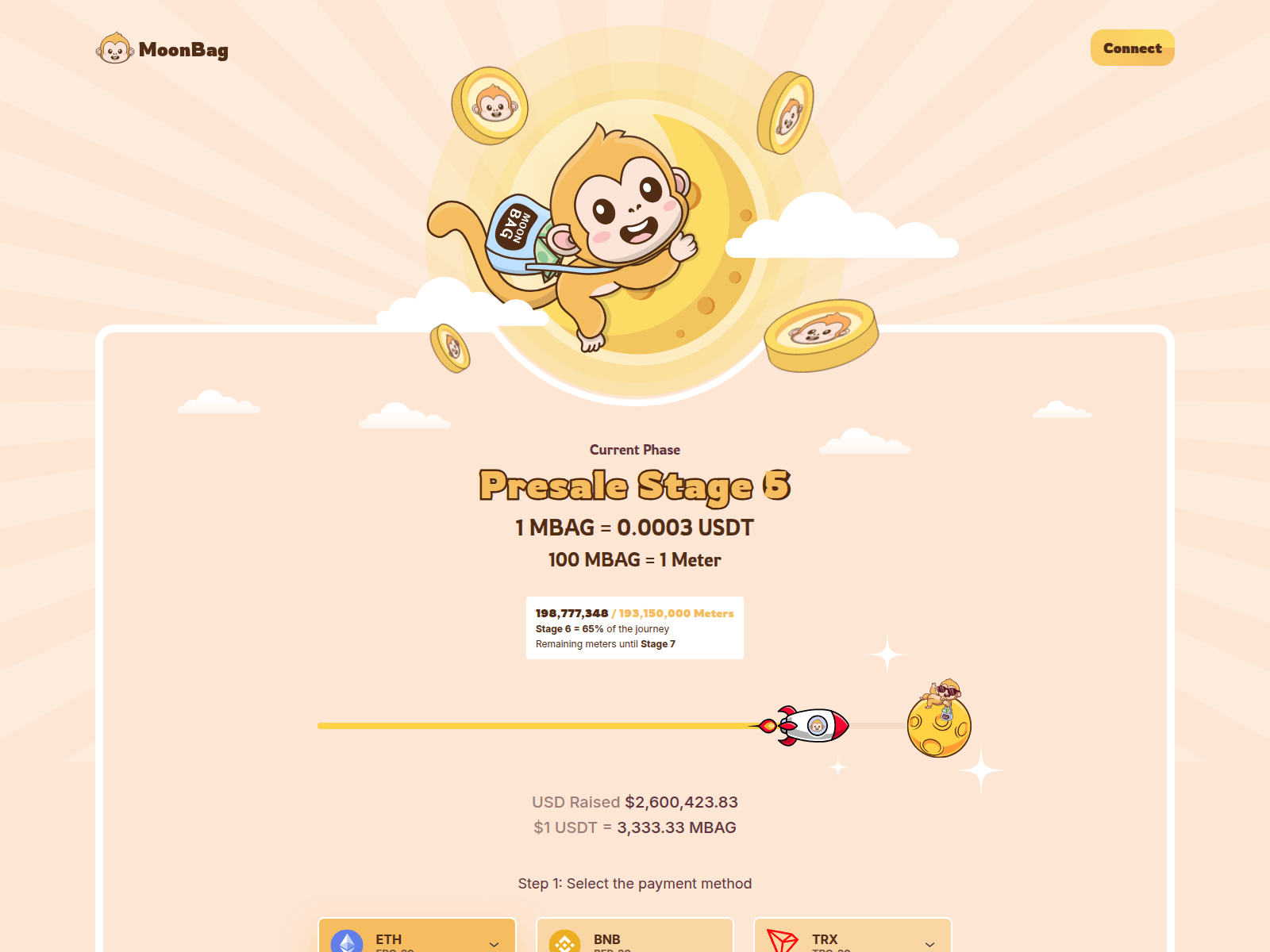 Screenshot of moonbagorg.pages.dev