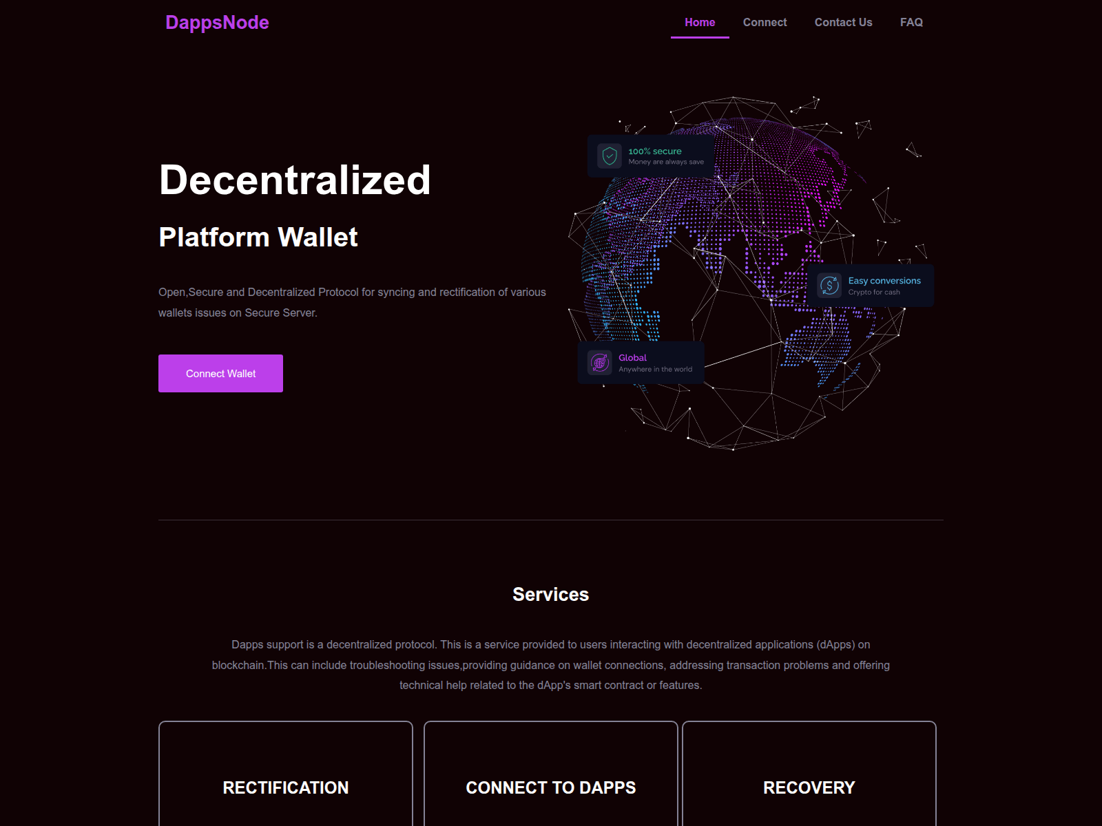 Screenshot of wepetokendapps.pages.dev