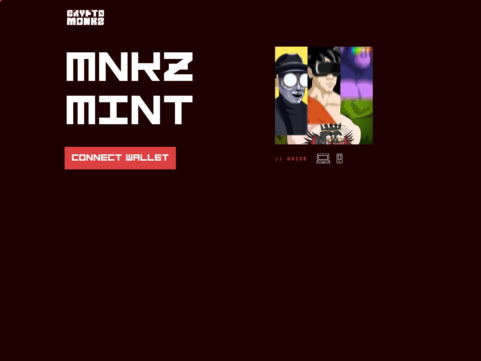 Forensic screenshot of frontend-1ml.pages.dev