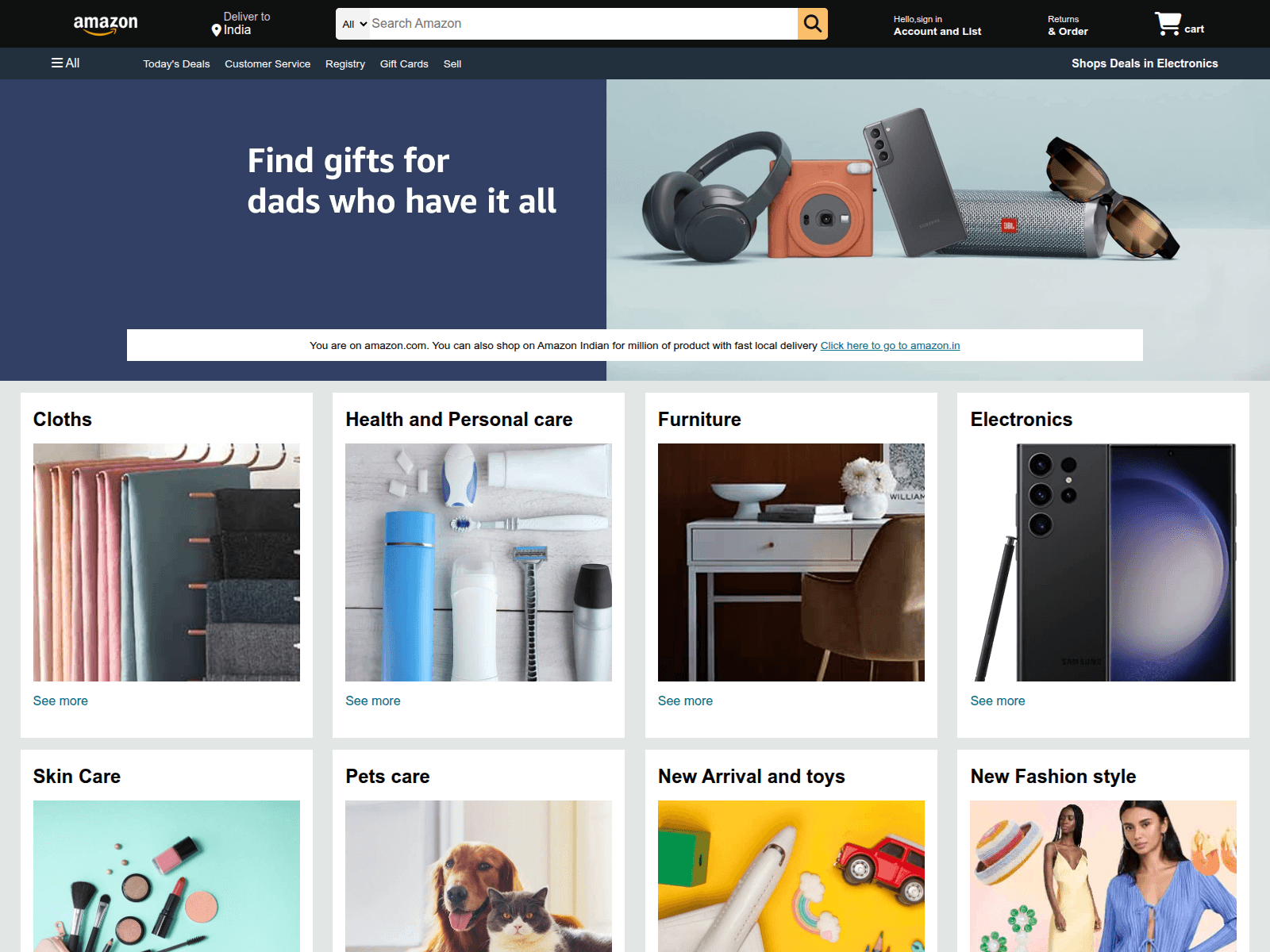 Screenshot of sure-chandini.github.io