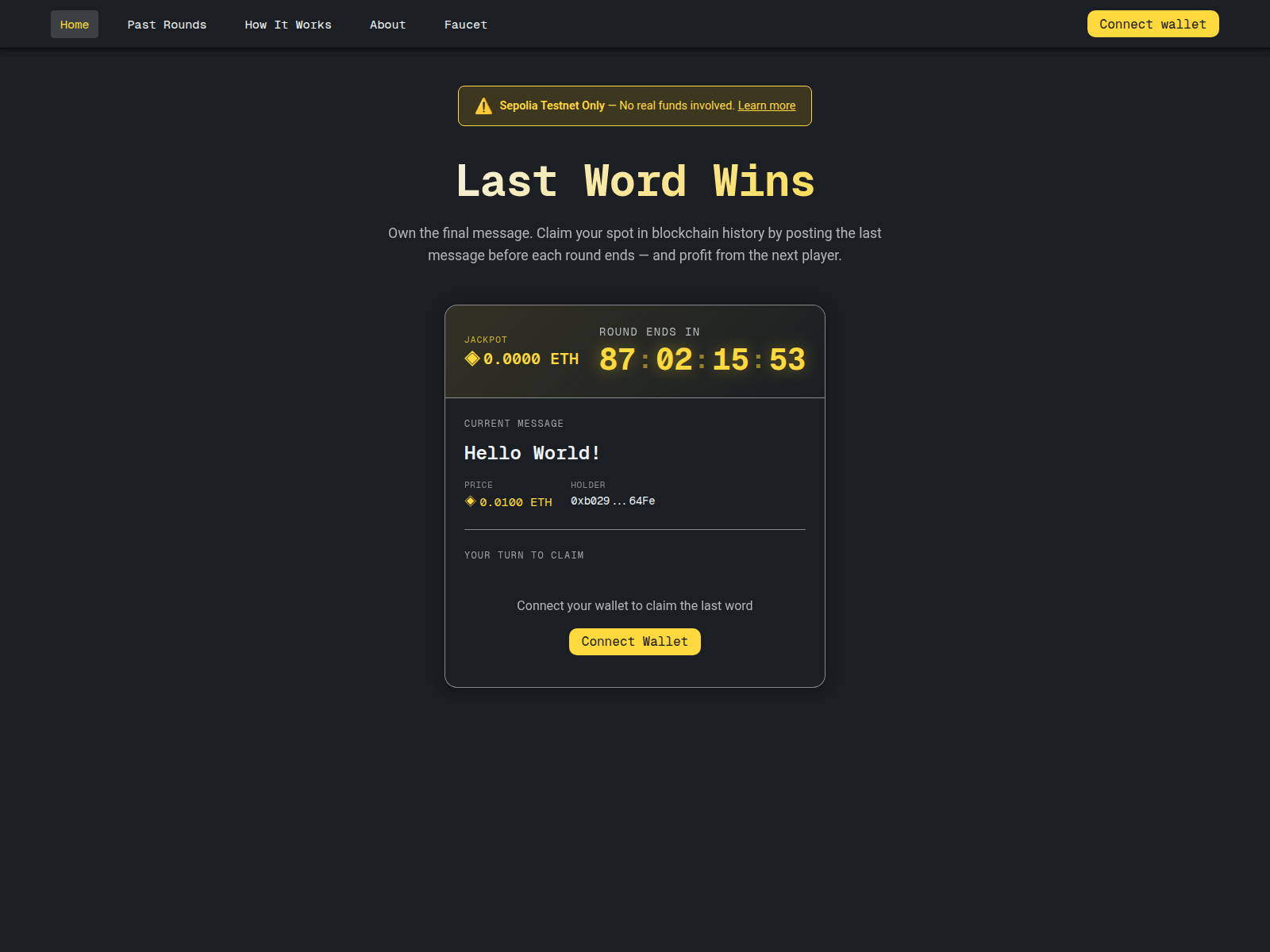 Forensic screenshot of last-word-wins.com
