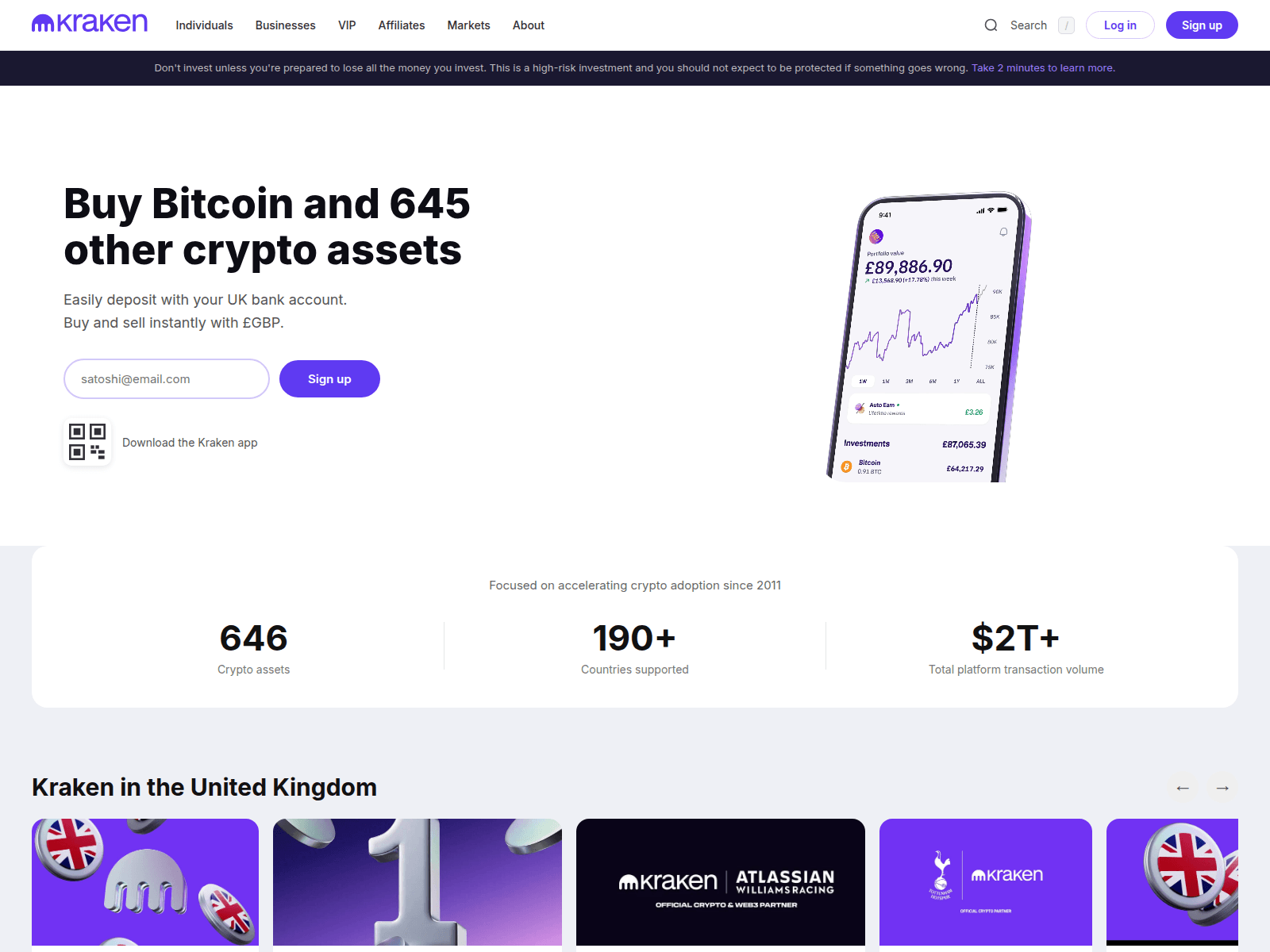 Screenshot of kraken-supportteam.com