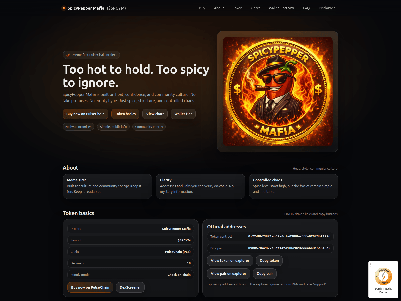 Screenshot of spicypepper.win