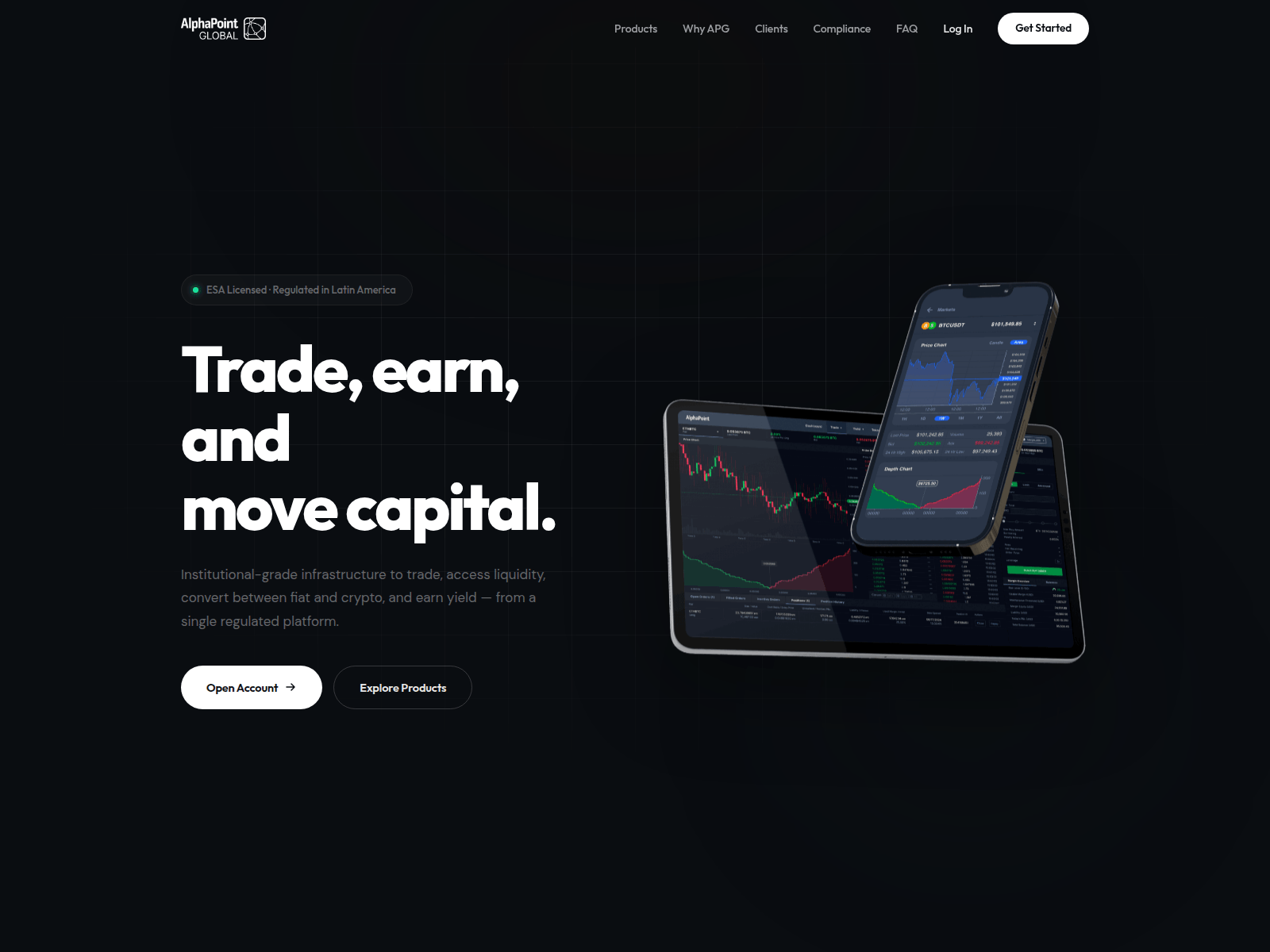 Screenshot of apglobal.io