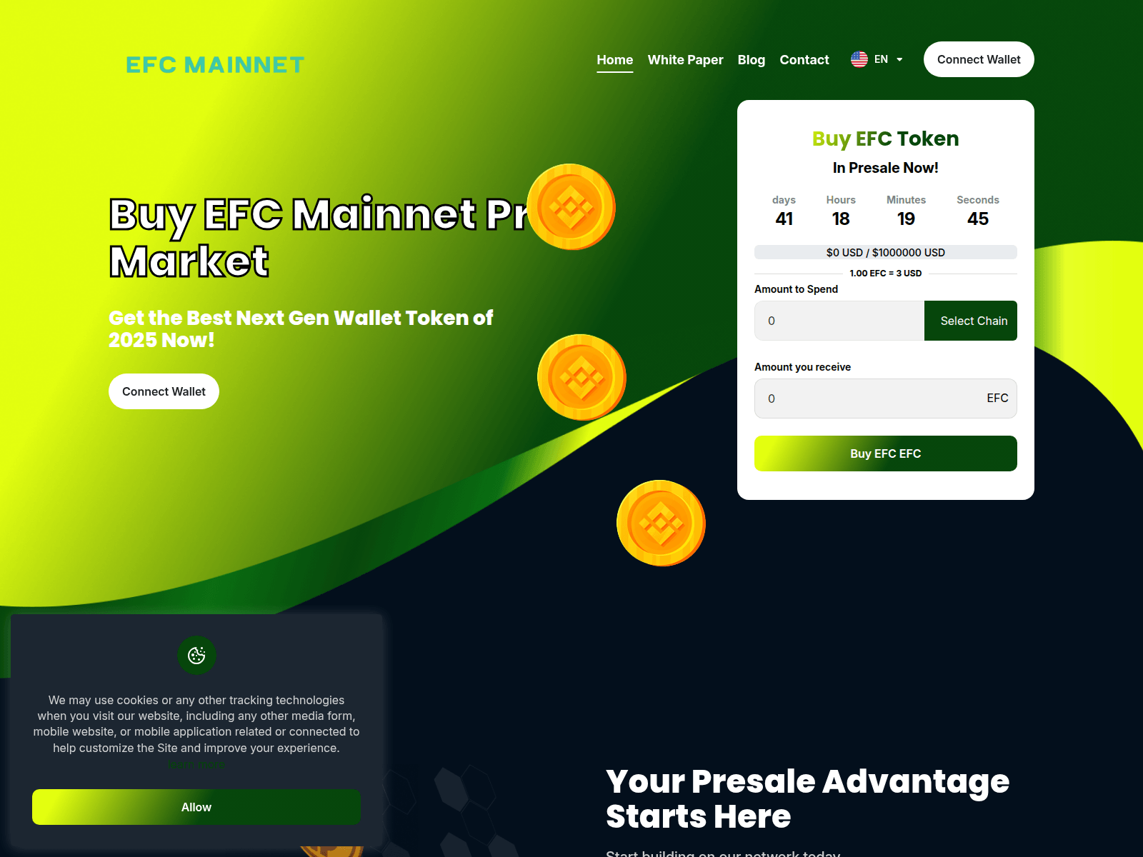 Forensic screenshot of buy.efcmainnet.com