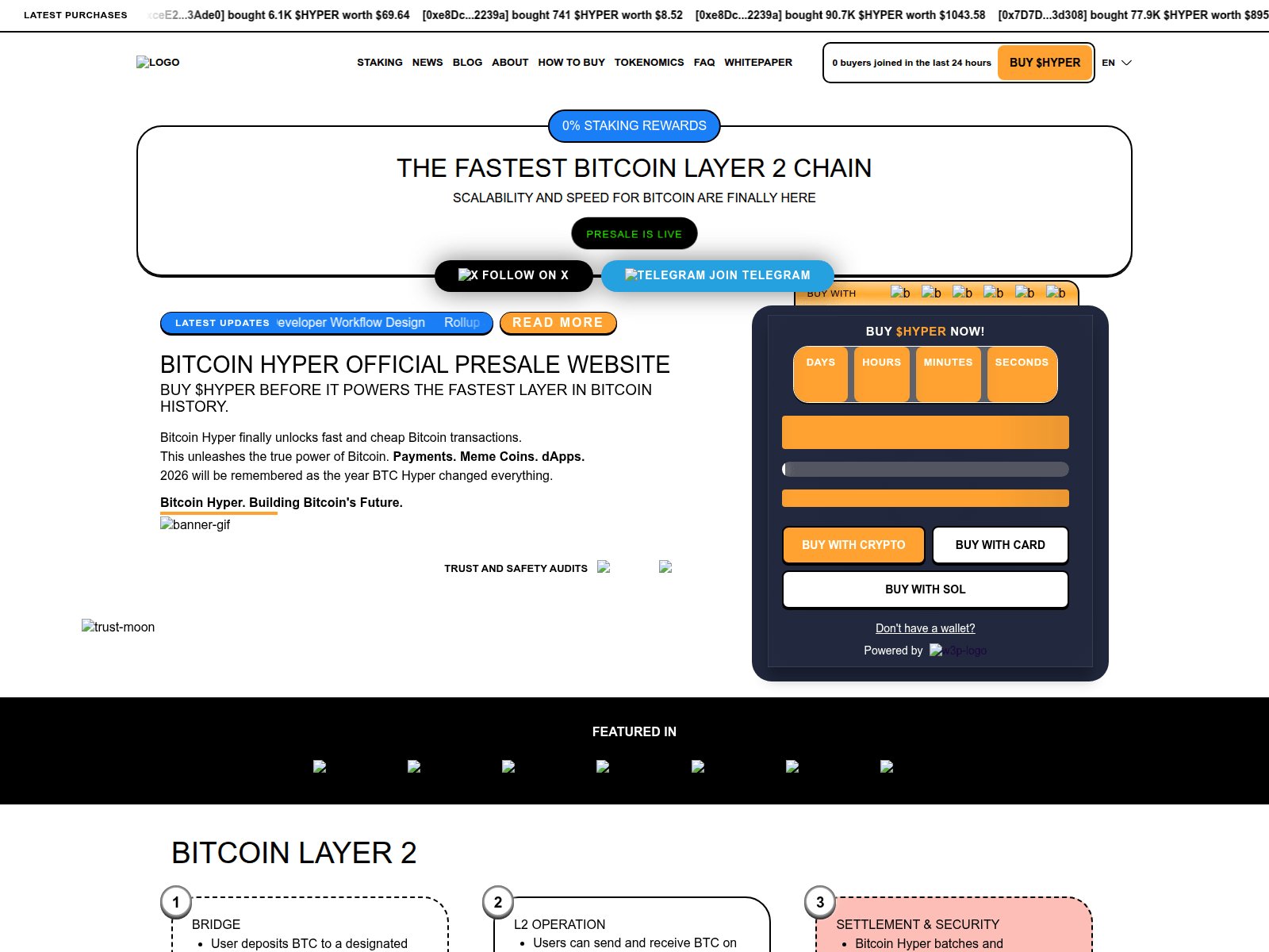 Screenshot of bitcoinhyper.app