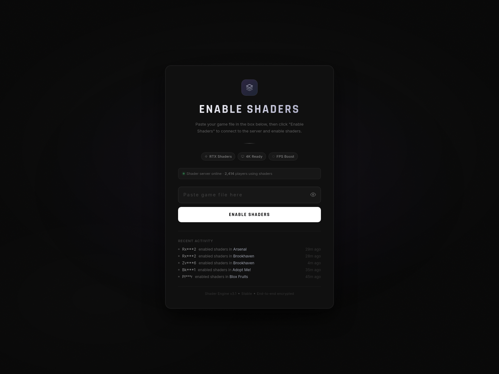 Forensic screenshot of studiotools.space