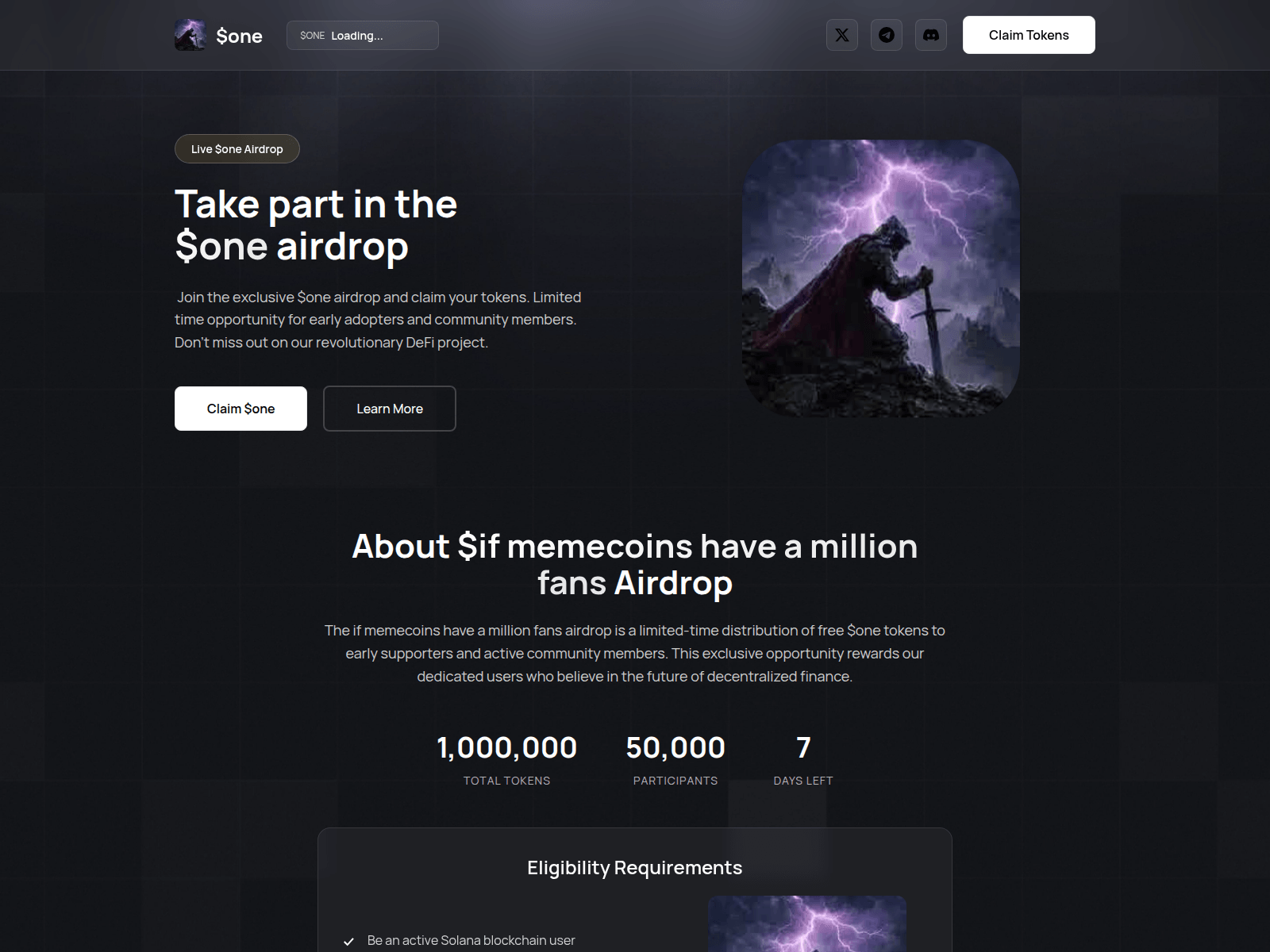 Screenshot of one-reward.pages.dev