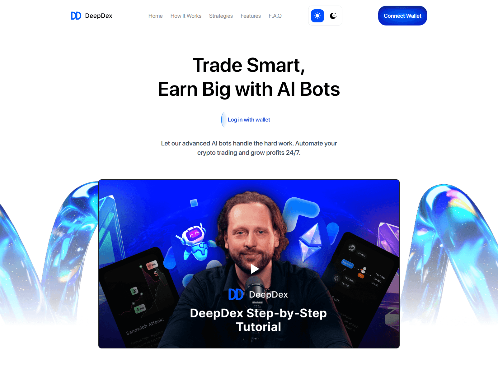 Screenshot of deepdex.icu