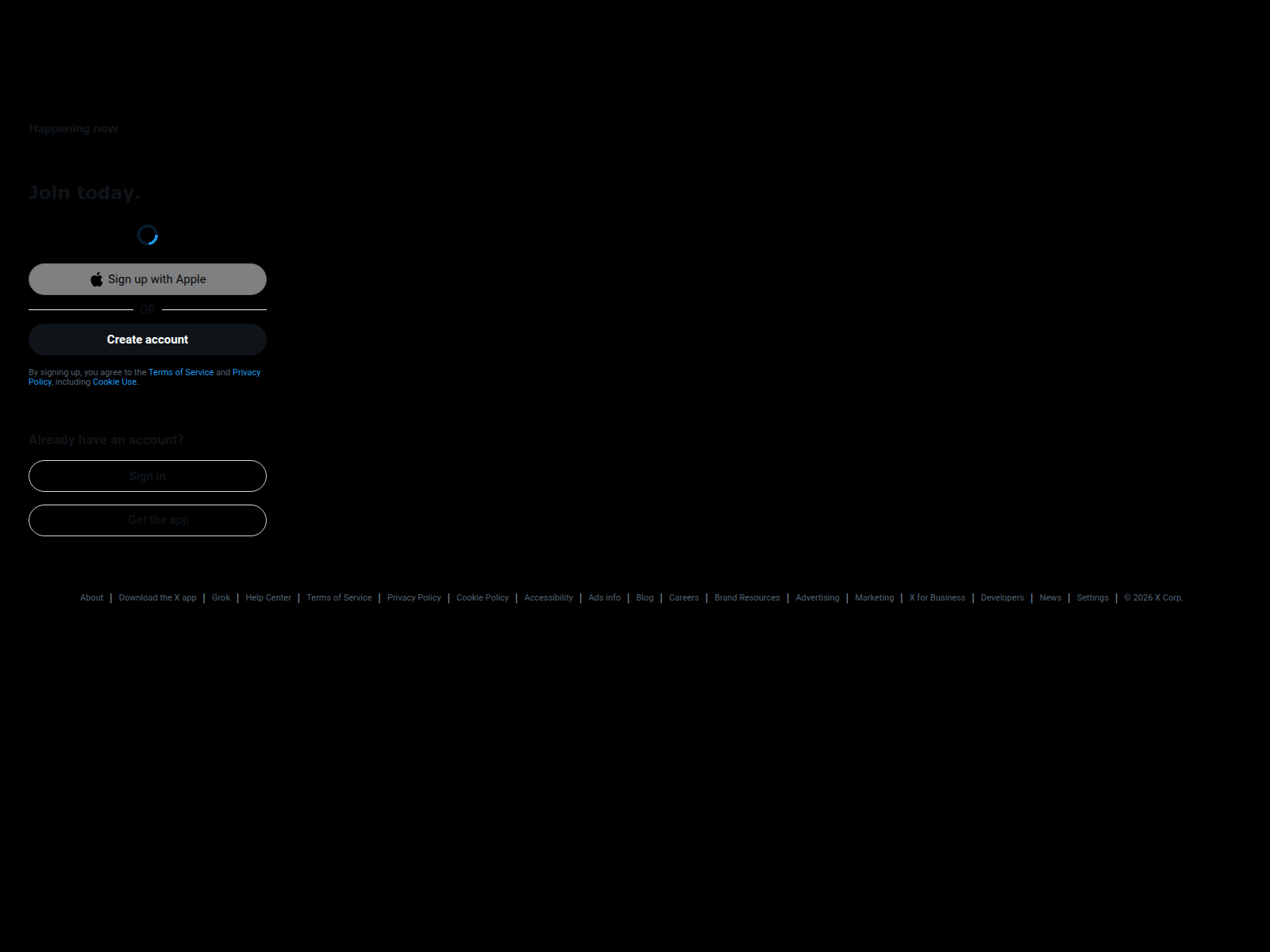 Screenshot of bnkrevent.network