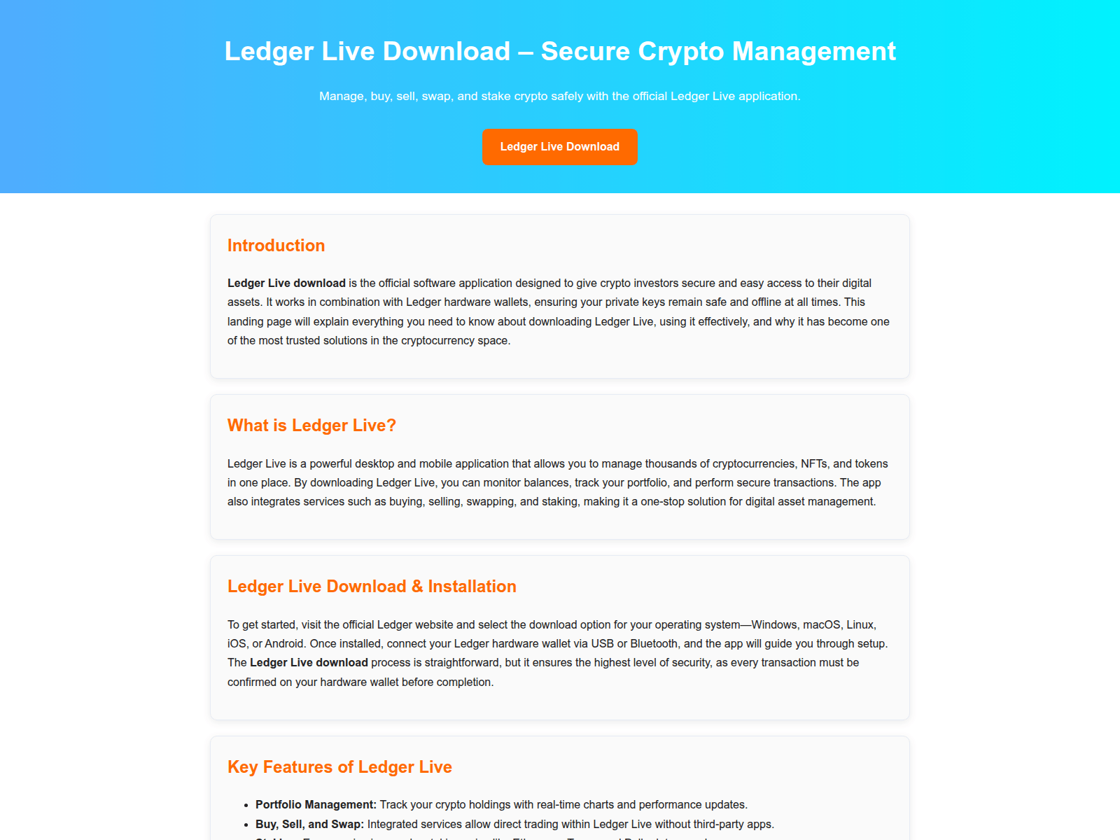 Screenshot of live-ledger-centre.pages.dev