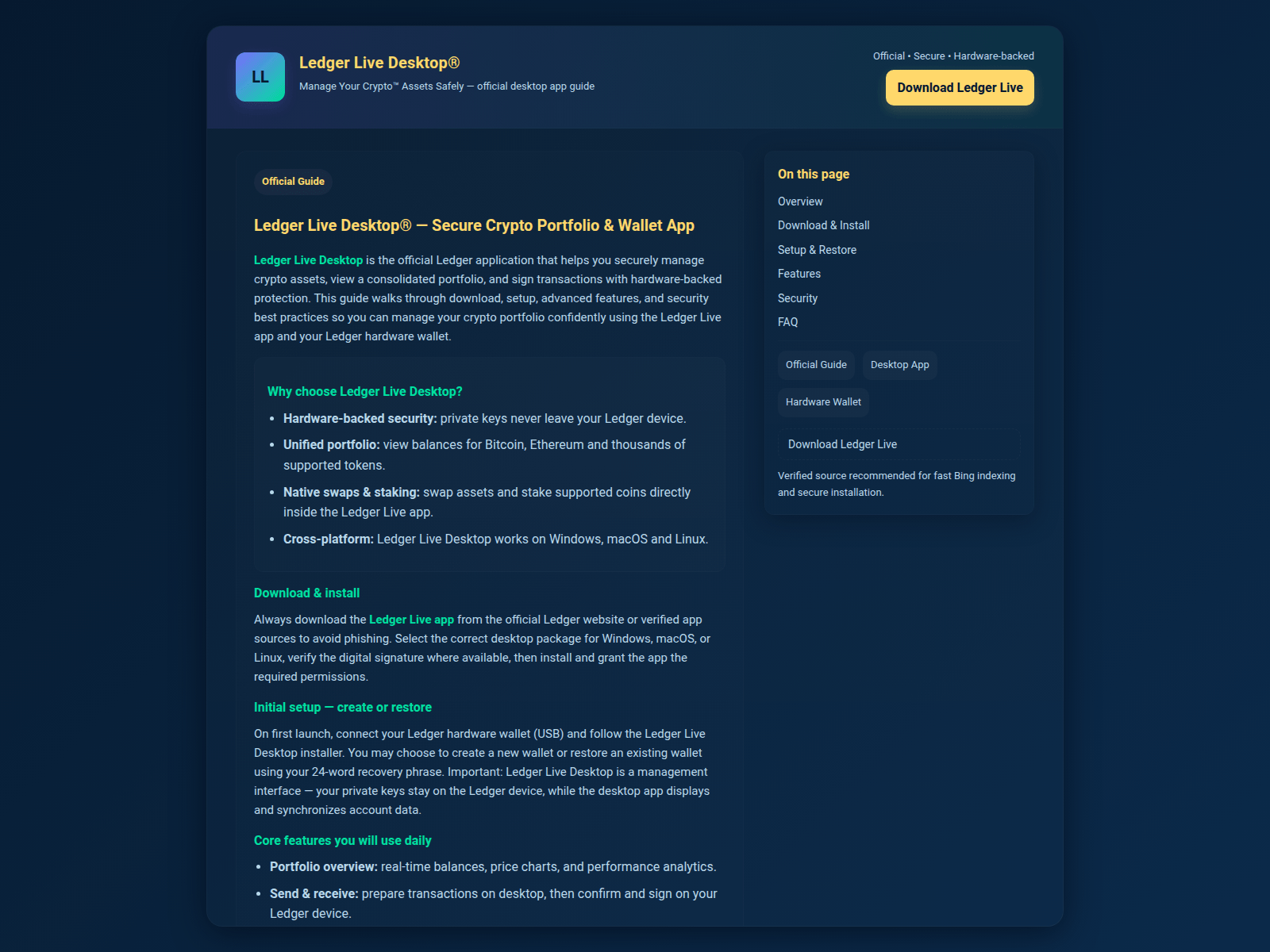 Screenshot of ledger-liveddesktop.pages.dev