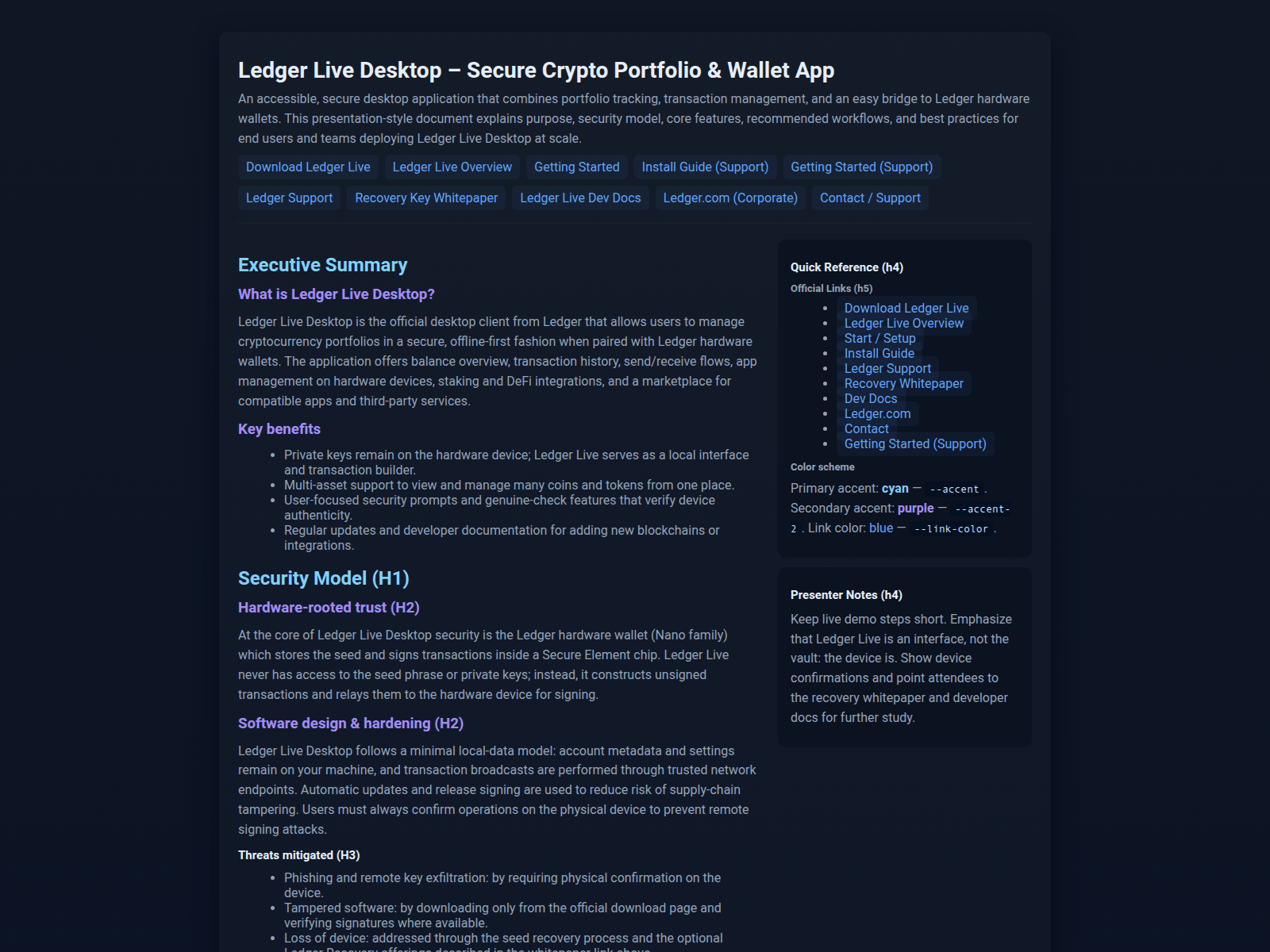 Screenshot of en-us-setup-ledger.pages.dev