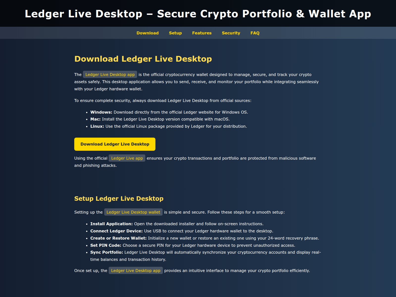 Screenshot of ledger-livedsktop.pages.dev