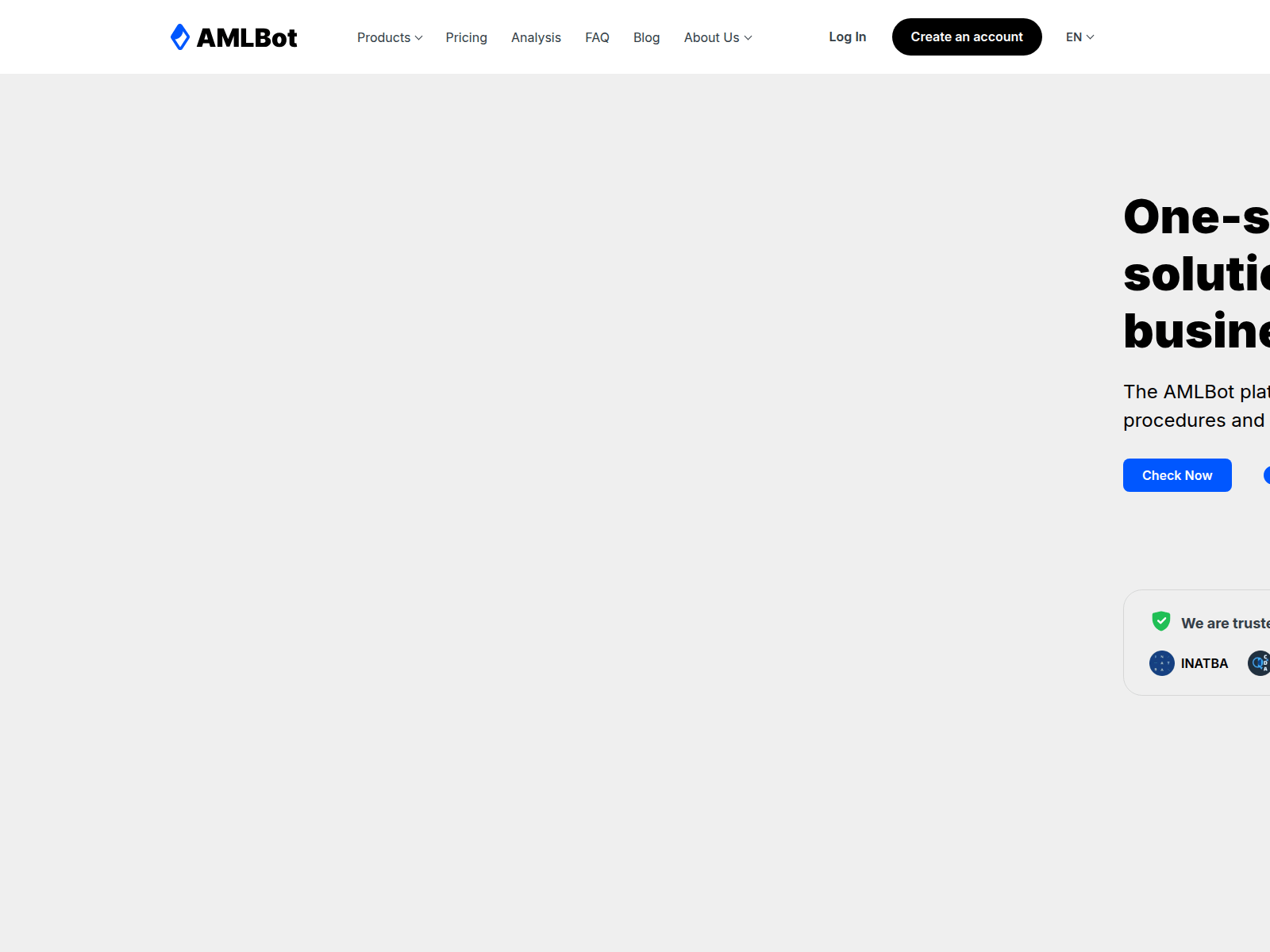 Screenshot of aml-bot.net