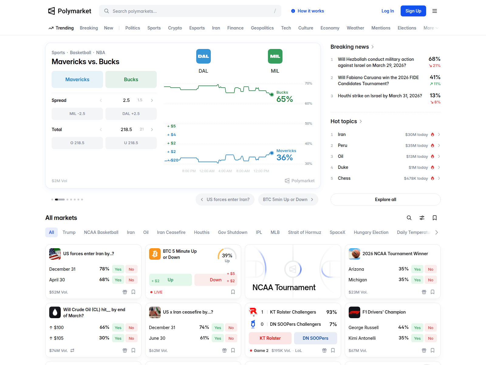 Screenshot of polymarket.0auth.select
