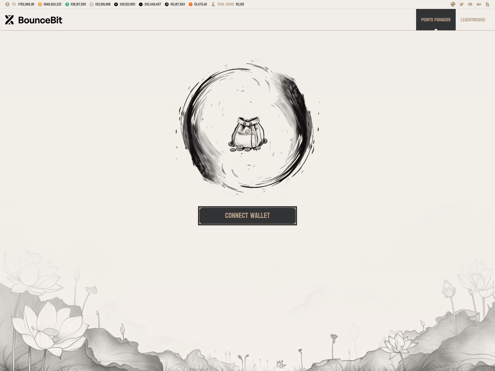 Screenshot of megadrop-bouncebit.pages.dev