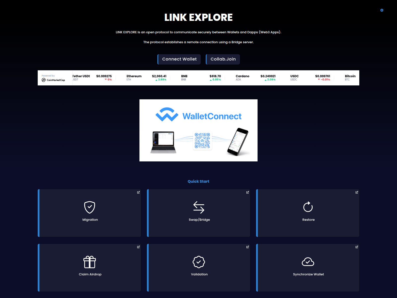 Screenshot of linkexp.pages.dev